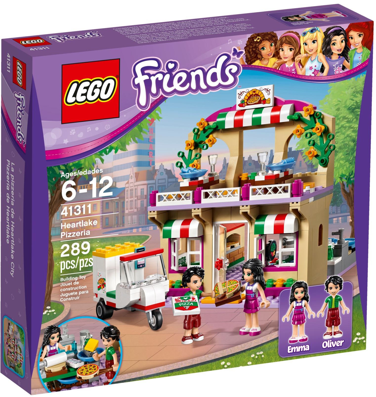 LEGO Friends 41311 Pizzerie v městečku Heartlake