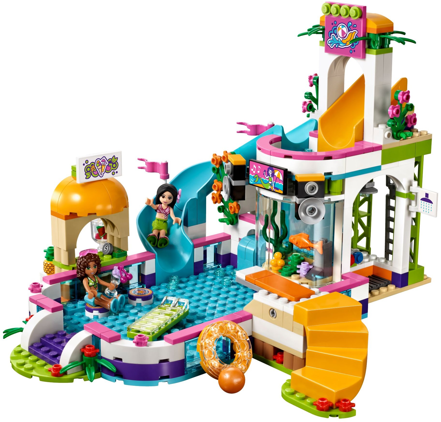 LEGO Friends 41313 Letní bazén v městečku Heartlake