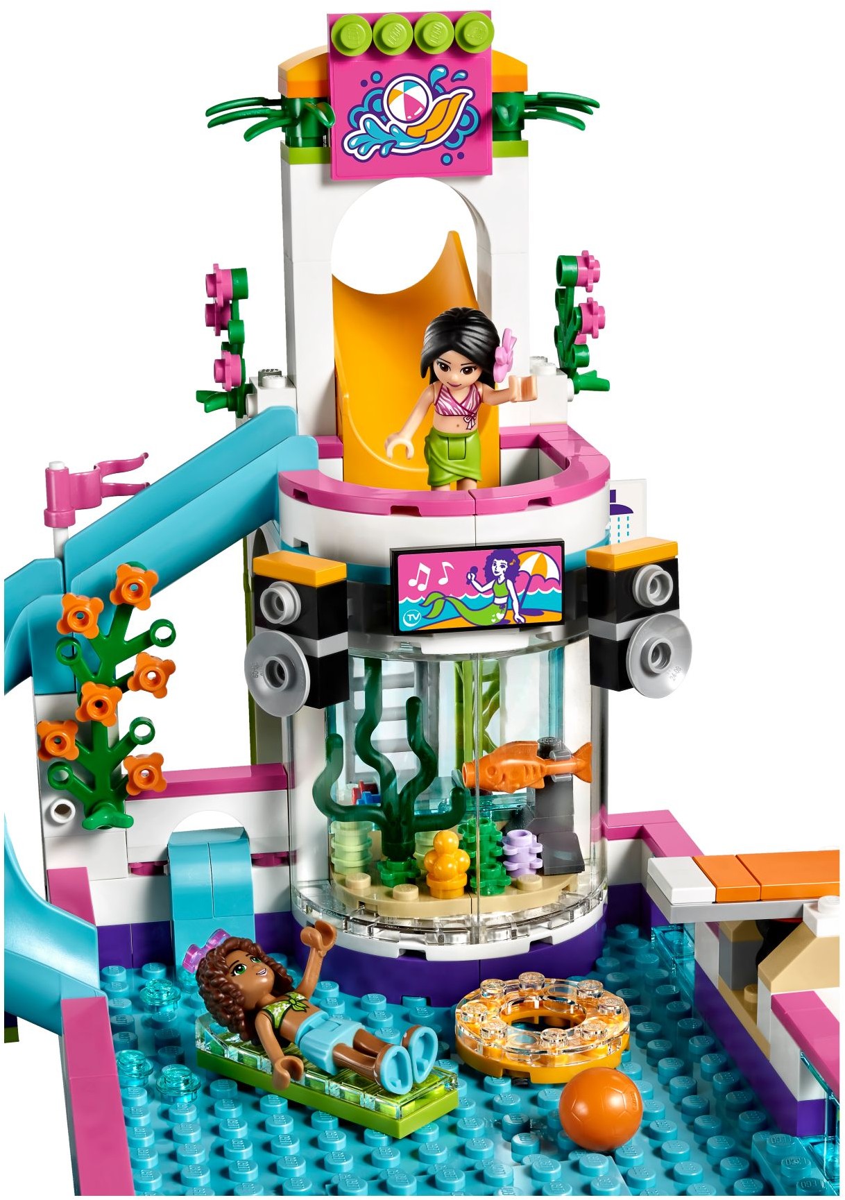 LEGO Friends 41313 Letní bazén v městečku Heartlake