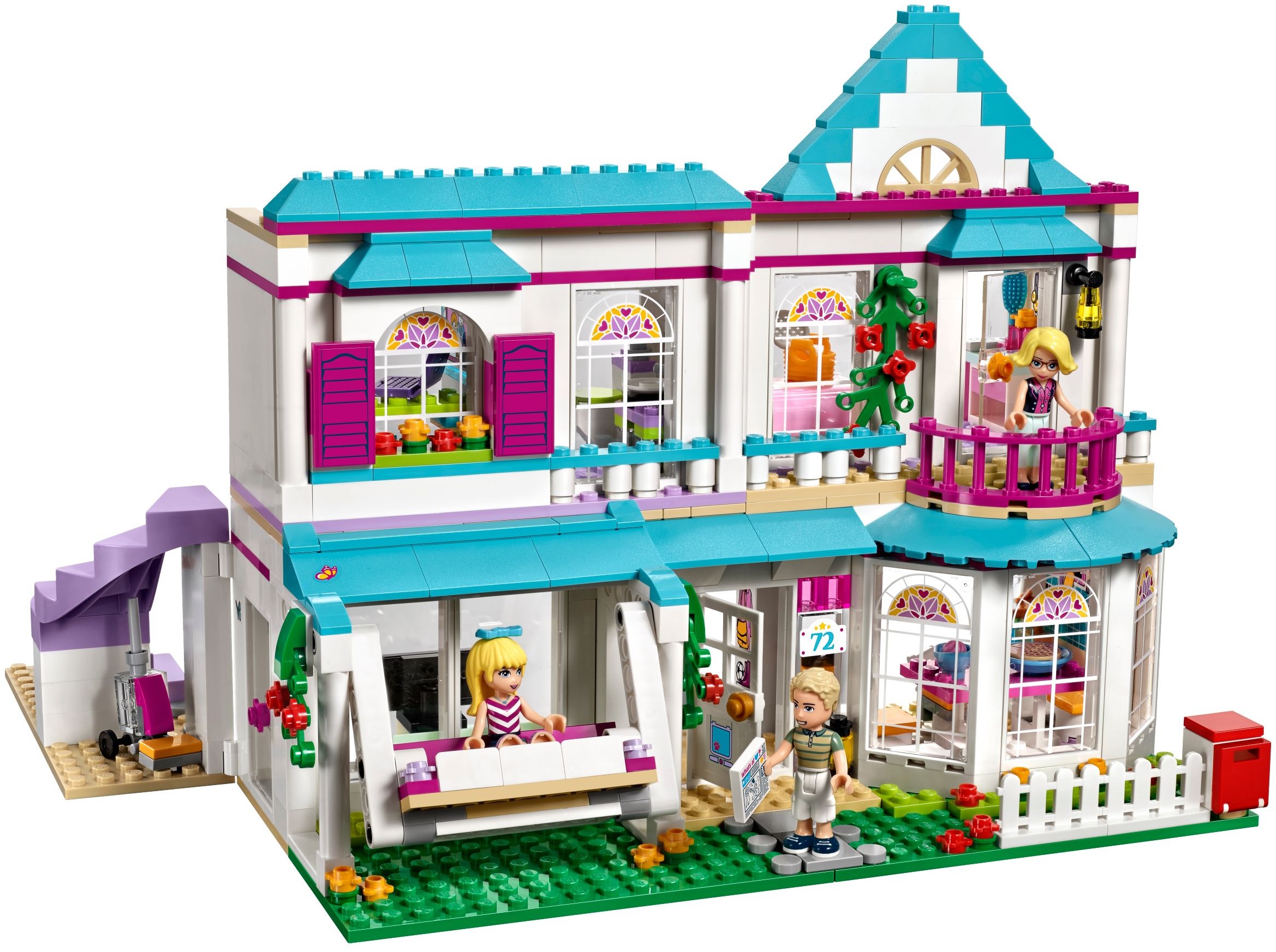 LEGO Friends 41314 Stephanie a její dům