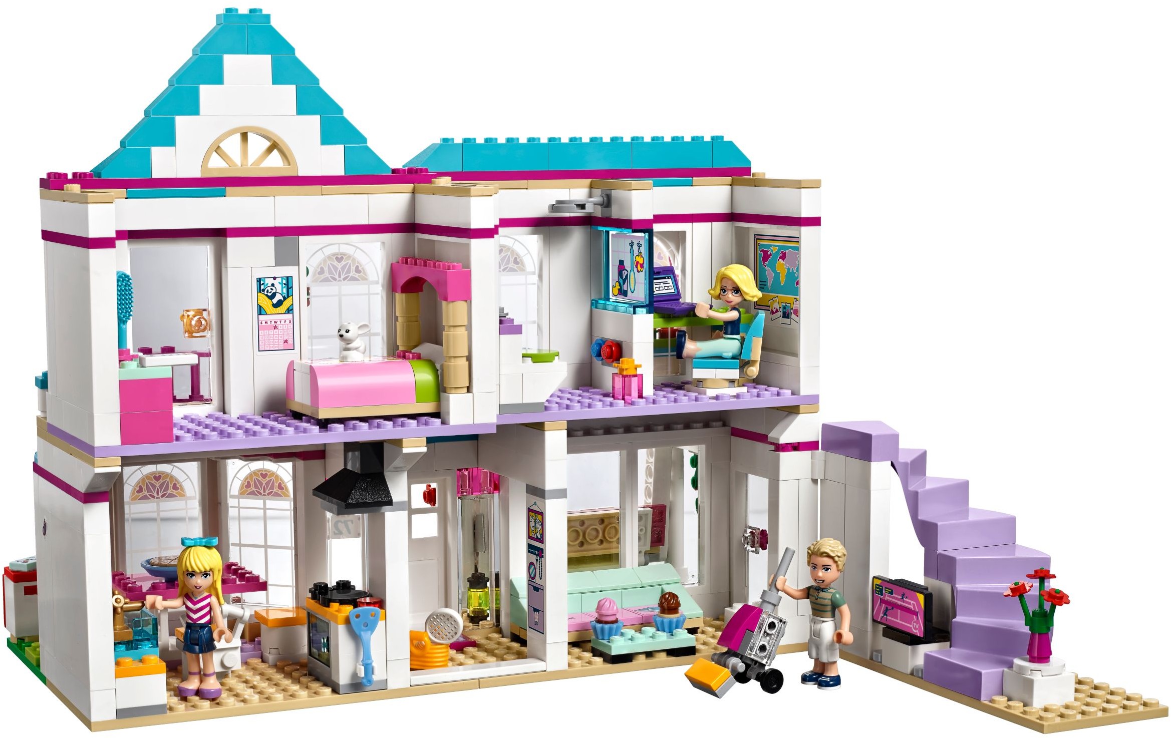 LEGO Friends 41314 Stephanie a její dům