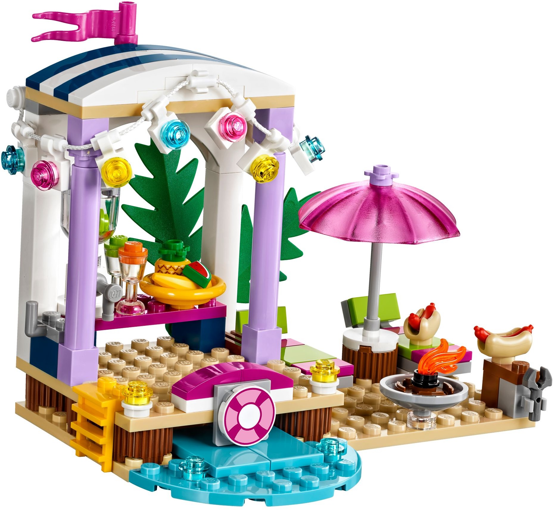 LEGO Friends 41316 Andrein vůz s přívěsem pro člun
