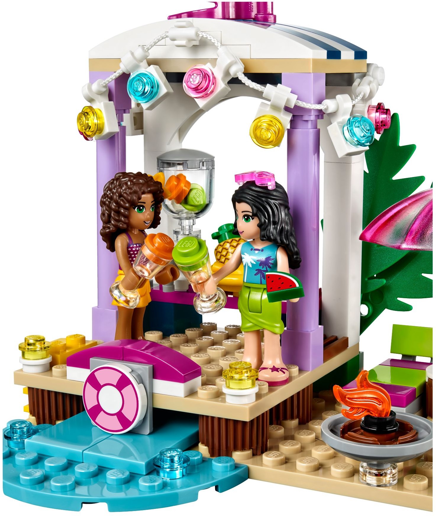 LEGO Friends 41316 Andrein vůz s přívěsem pro člun