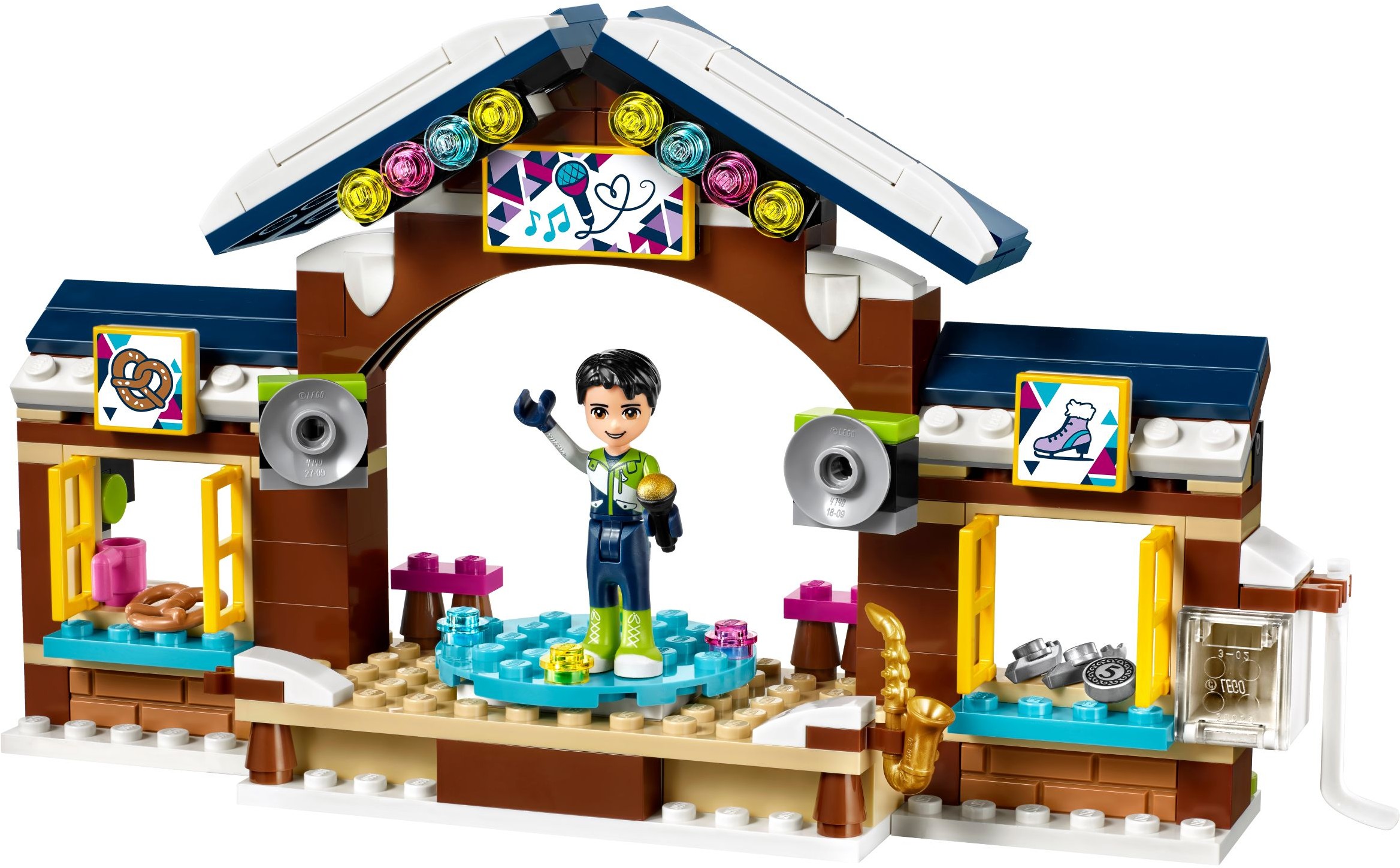 LEGO Friends 41322 Kluziště v zimním středisku
