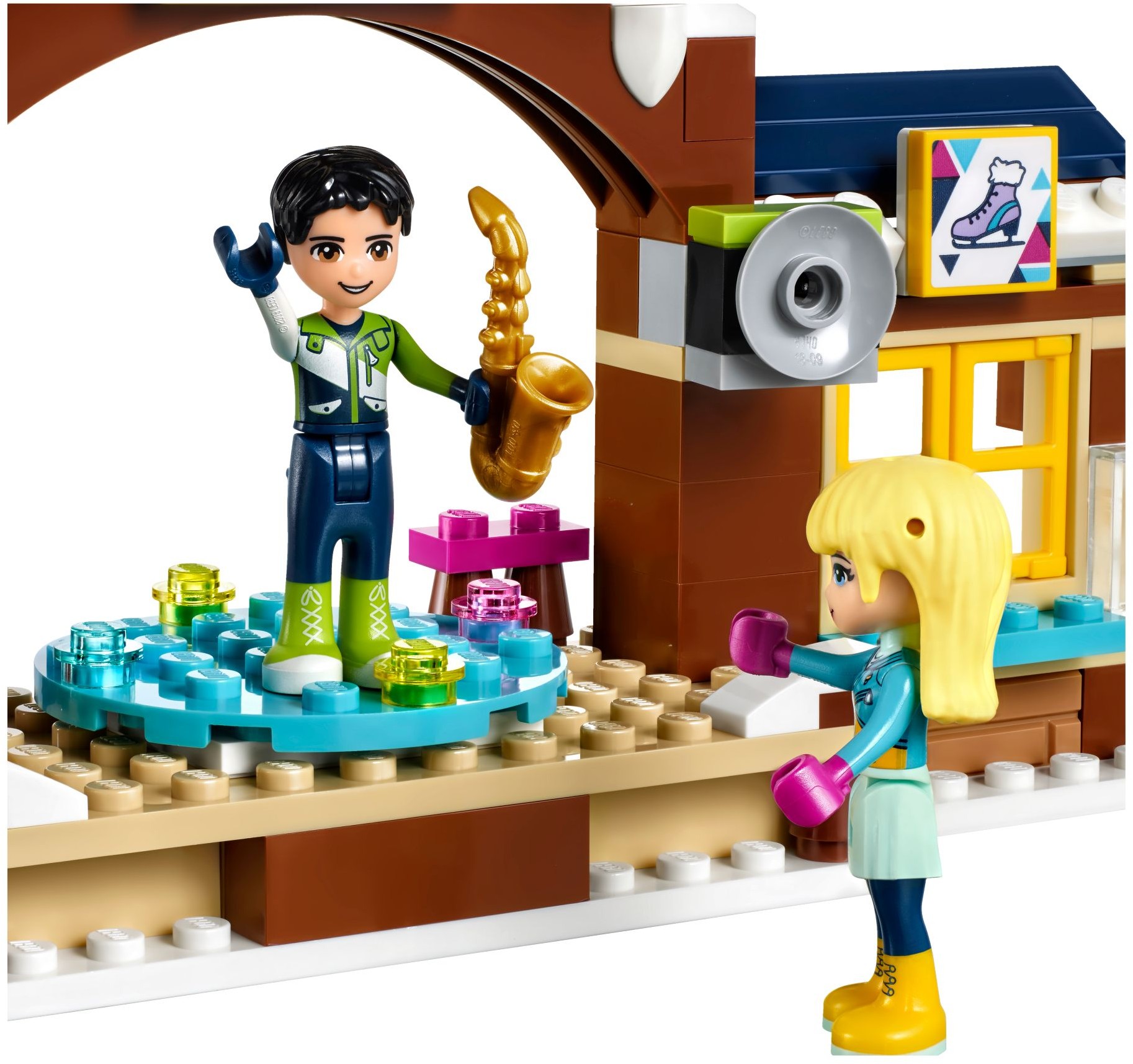 LEGO Friends 41322 Kluziště v zimním středisku