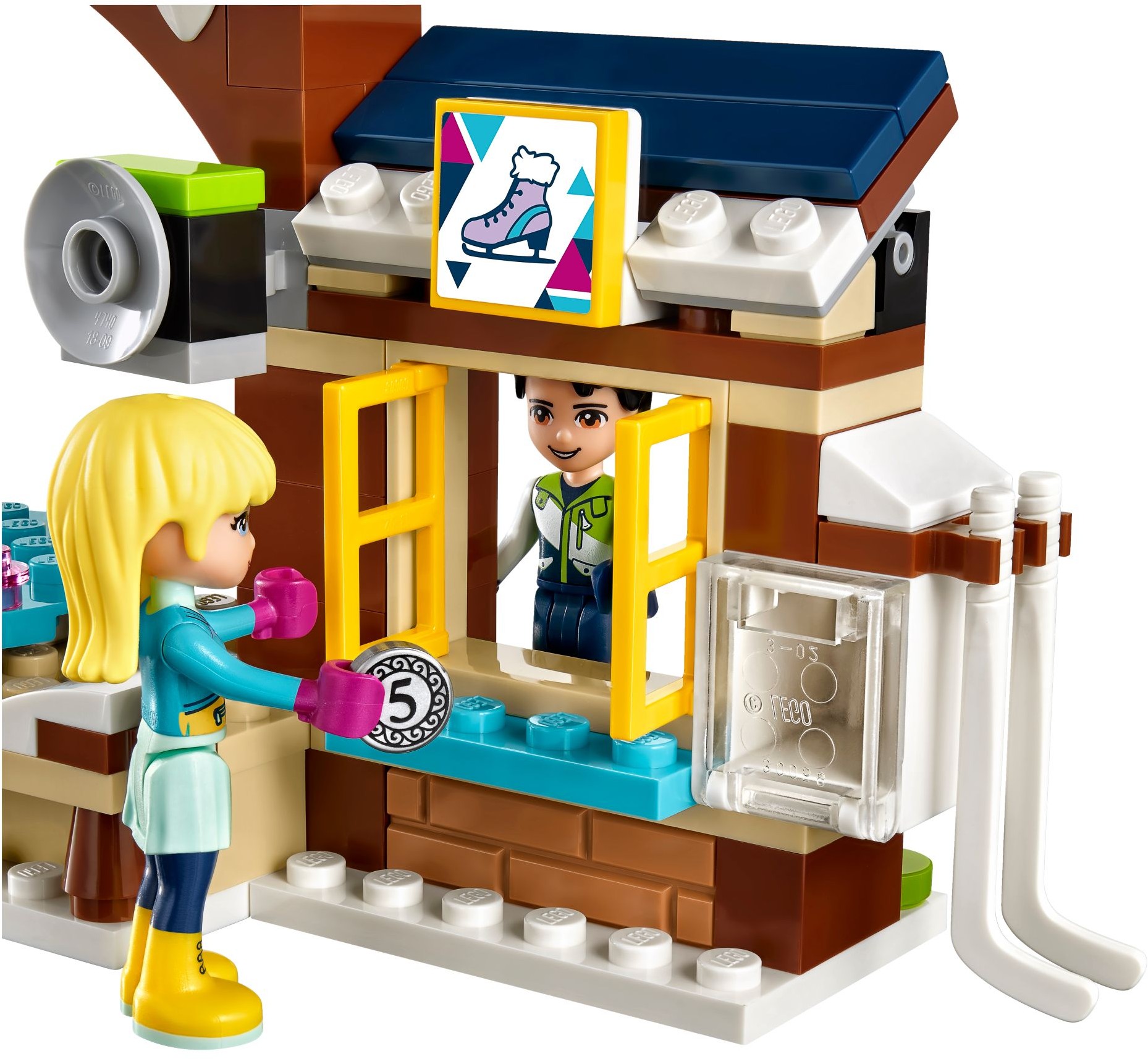 LEGO Friends 41322 Kluziště v zimním středisku