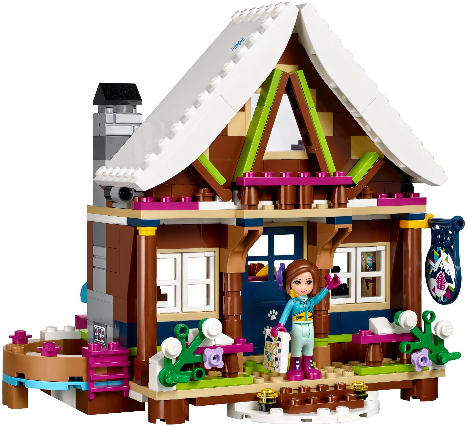 LEGO Friends 41323 Chata v zimním středisku