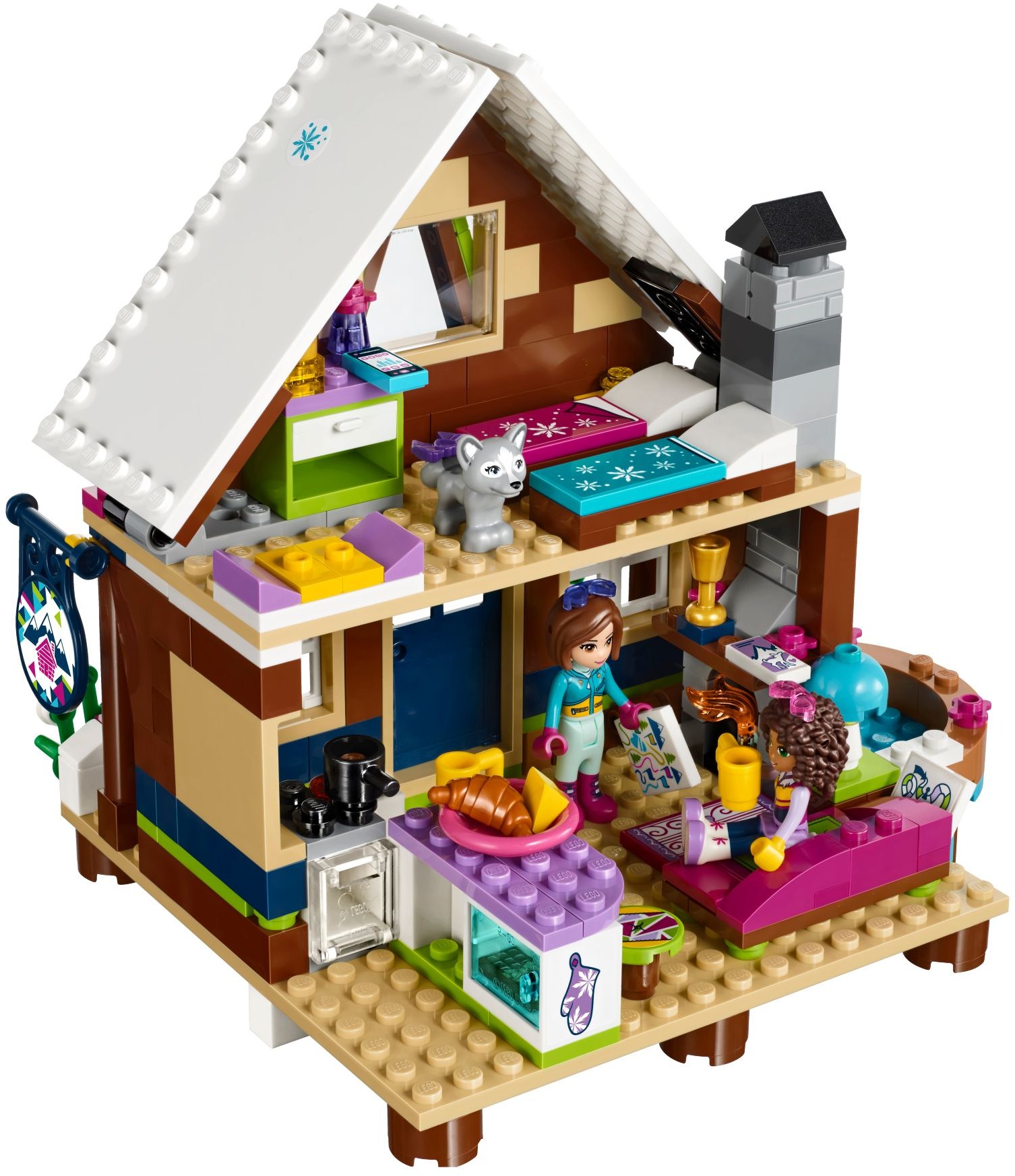 LEGO Friends 41323 Chata v zimním středisku