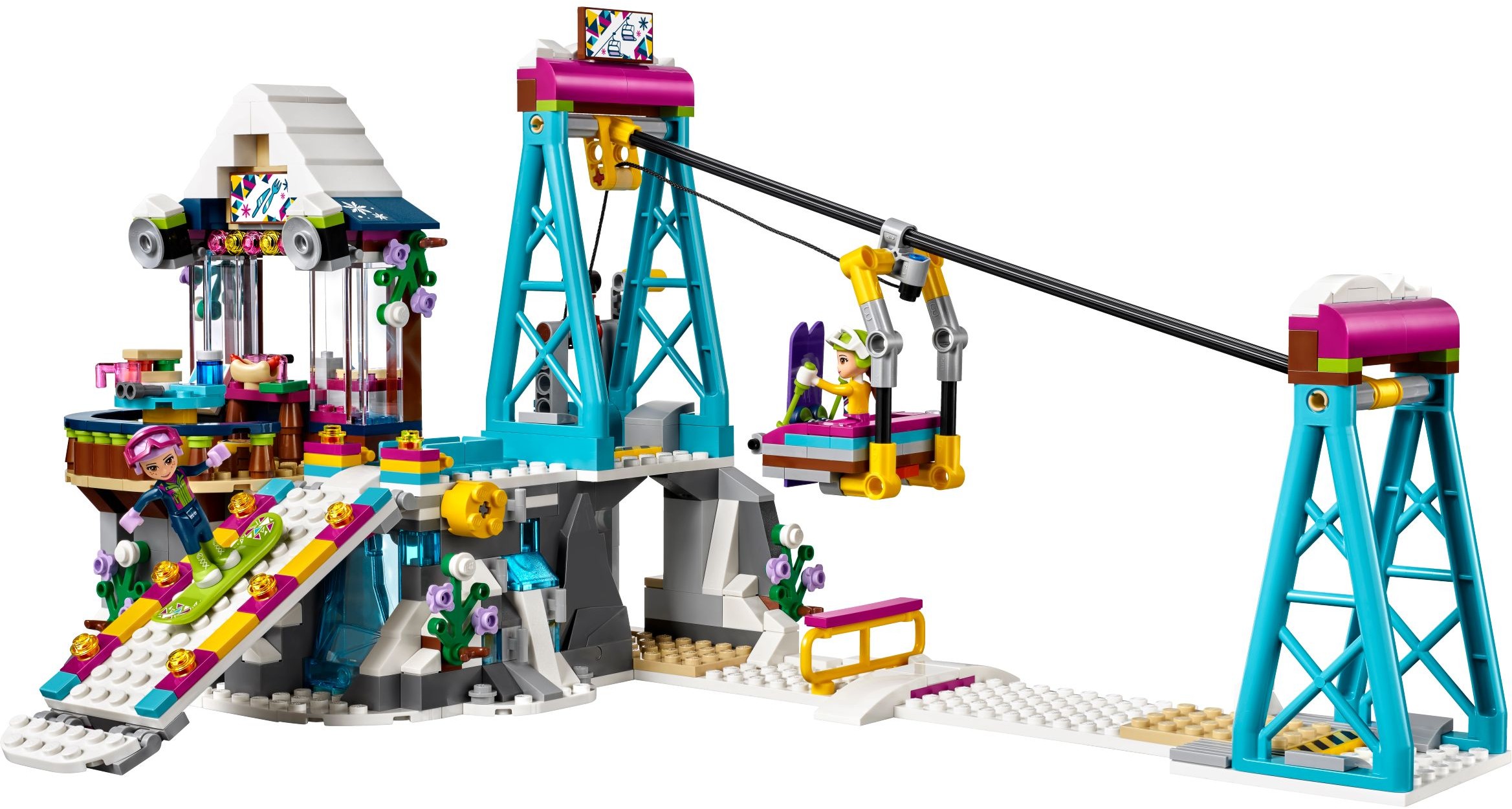 LEGO Friends 41324 Lyžařský vlek v zimním středisku