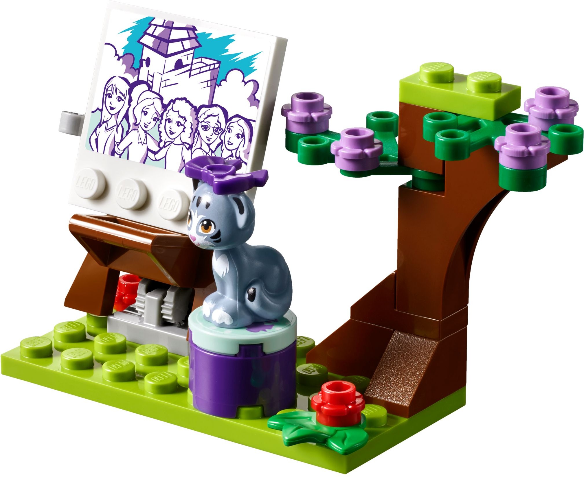 LEGO Friends 41332 Emma a její umělecký stánek
