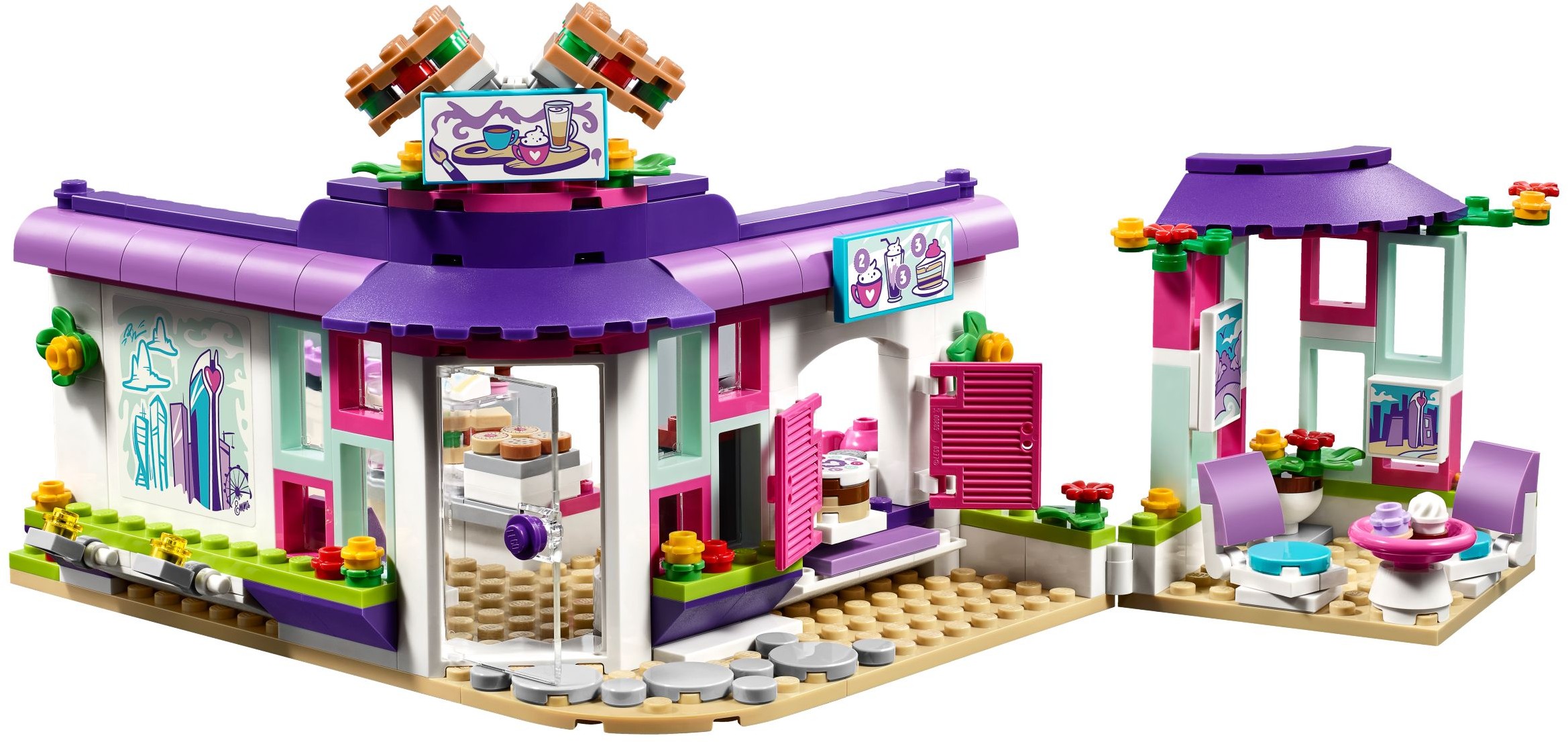 LEGO Friends 41336 Emma a umělecká kavárna