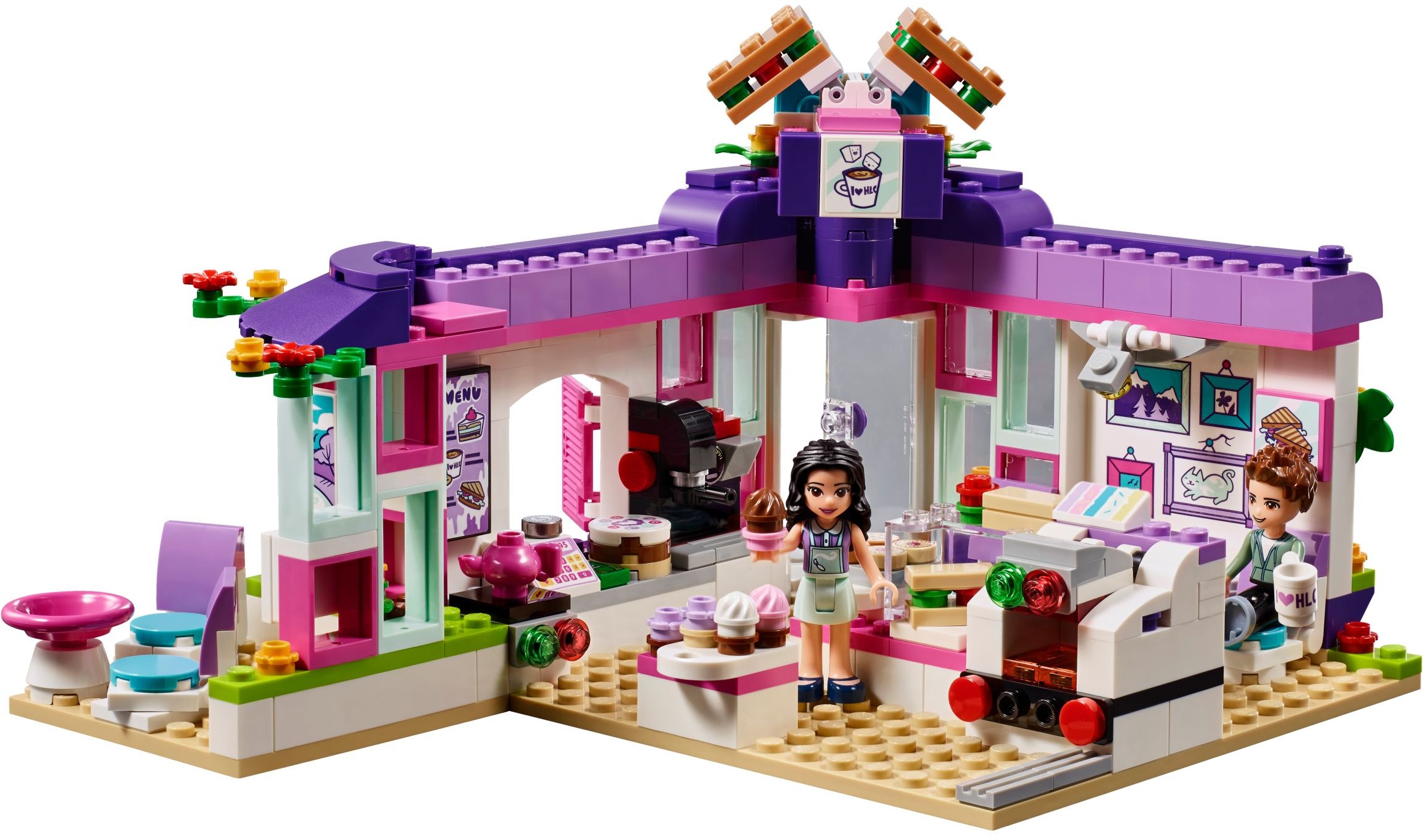 LEGO Friends 41336 Emma a umělecká kavárna