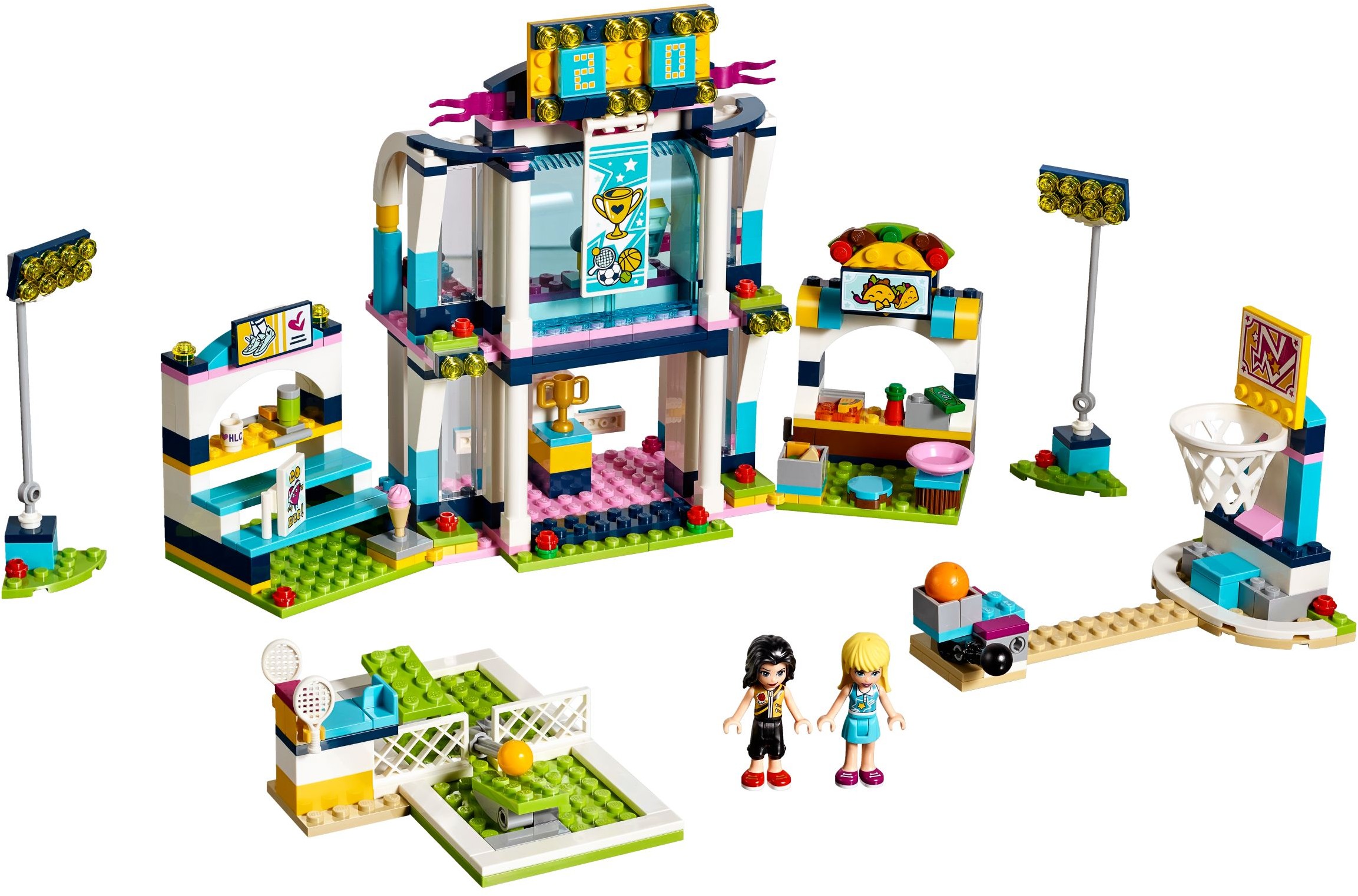 LEGO Friends 41338 Stephanie ve sportovní aréně