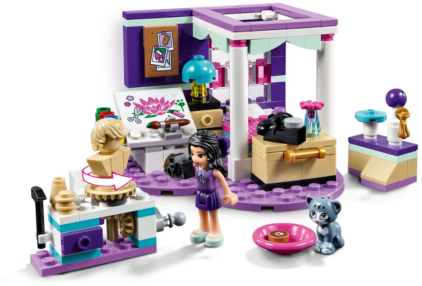 LEGO Friends 41342 Ema a její luxusní pokojíček