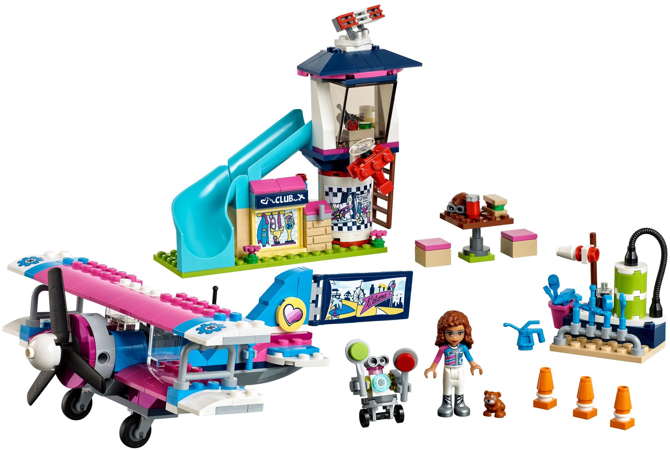 LEGO Friends 41343 Vyhlídkový let nad městečkem Heartlake
