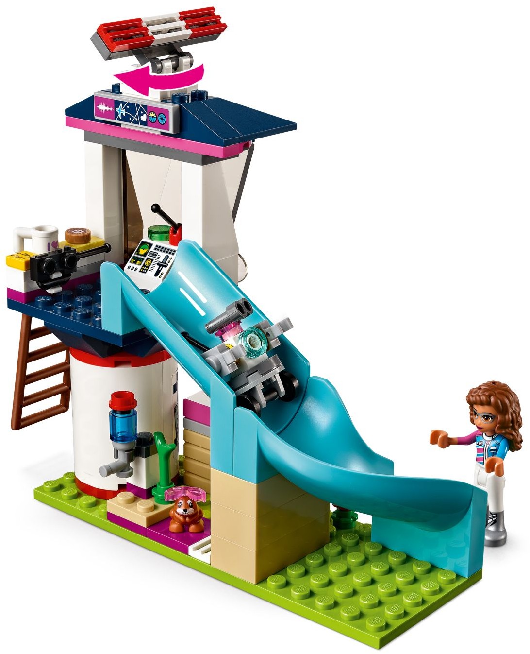 LEGO Friends 41343 Vyhlídkový let nad městečkem Heartlake