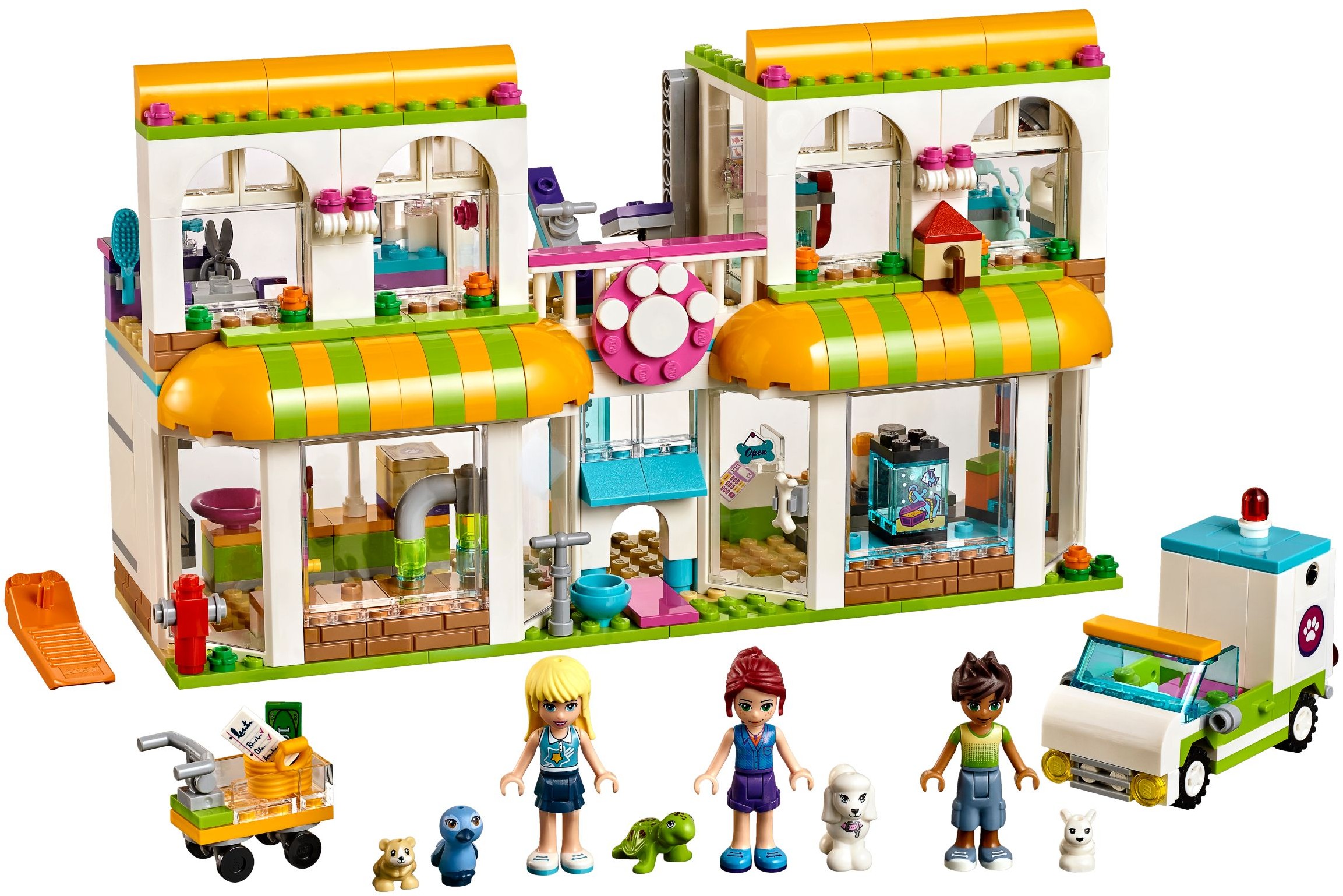 LEGO Friends 41345 Obchod pro domácí mazlíčky v městečku Heartlake