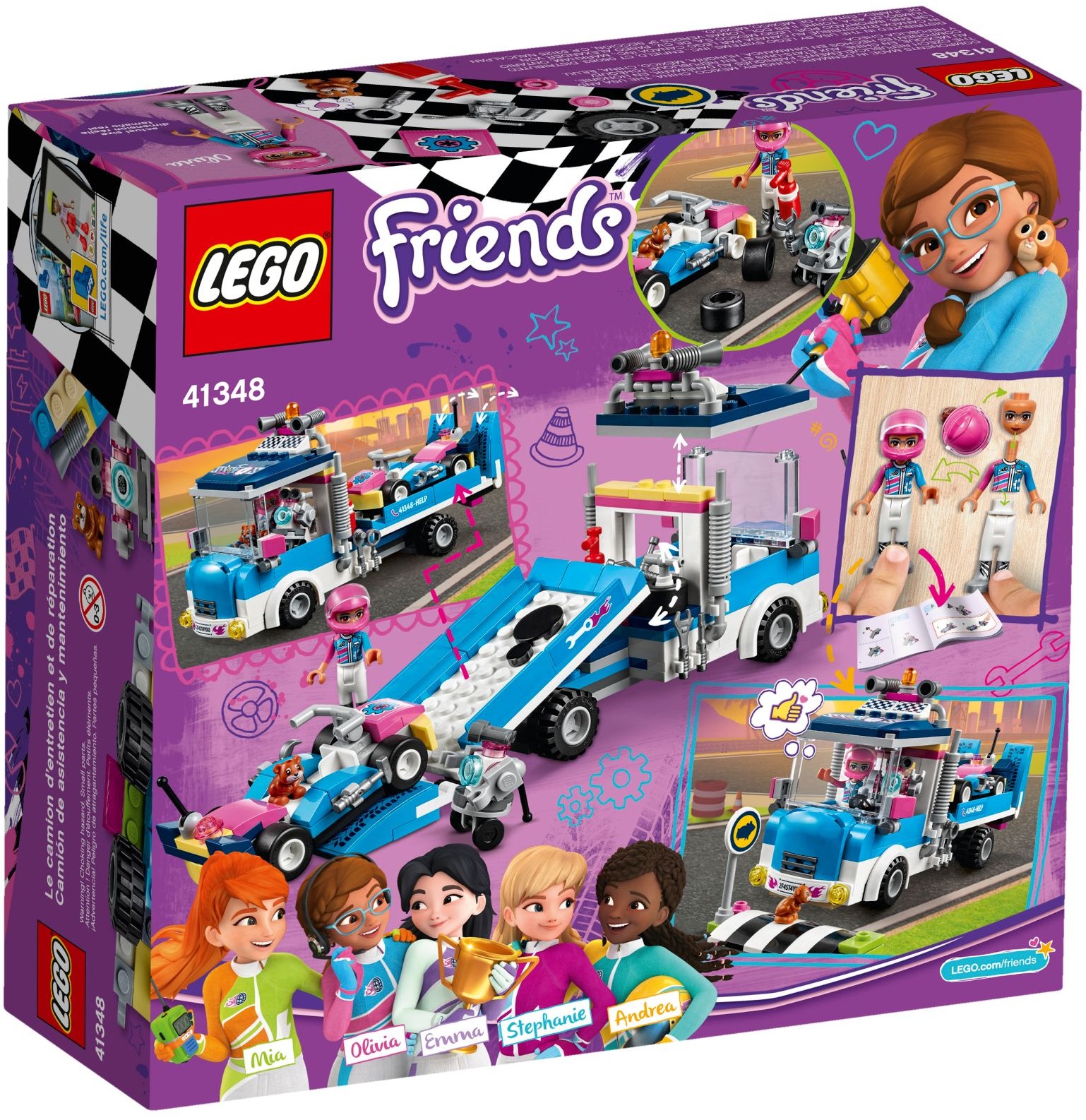 LEGO Friends 41348 Servisní vůz