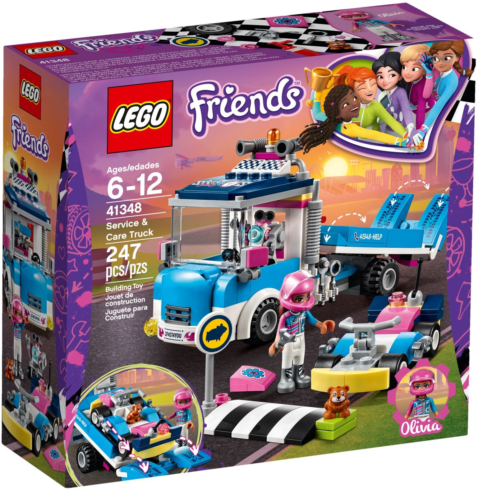 LEGO Friends 41348 Servisní vůz