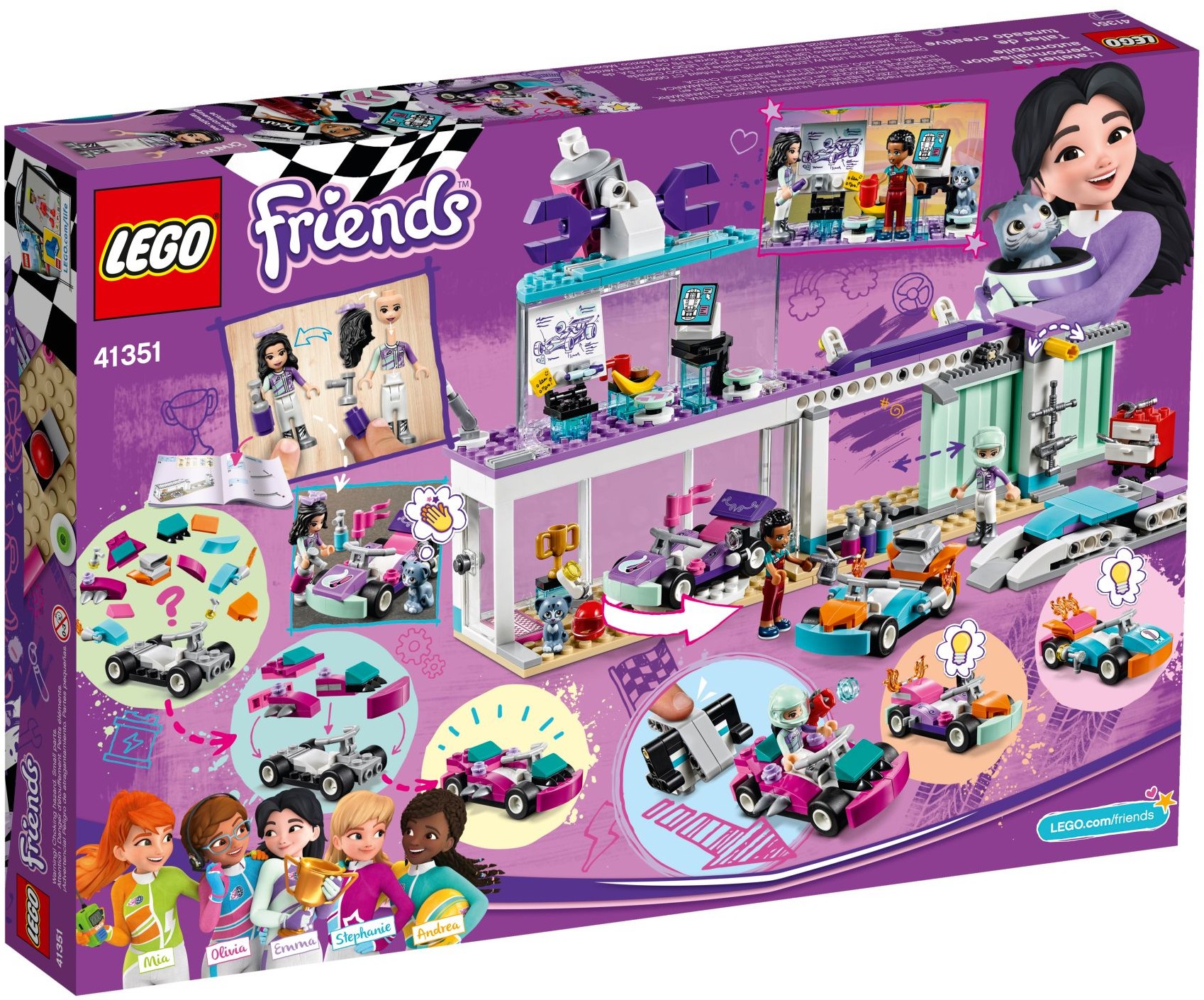 LEGO Friends 41351 Tuningová dílna