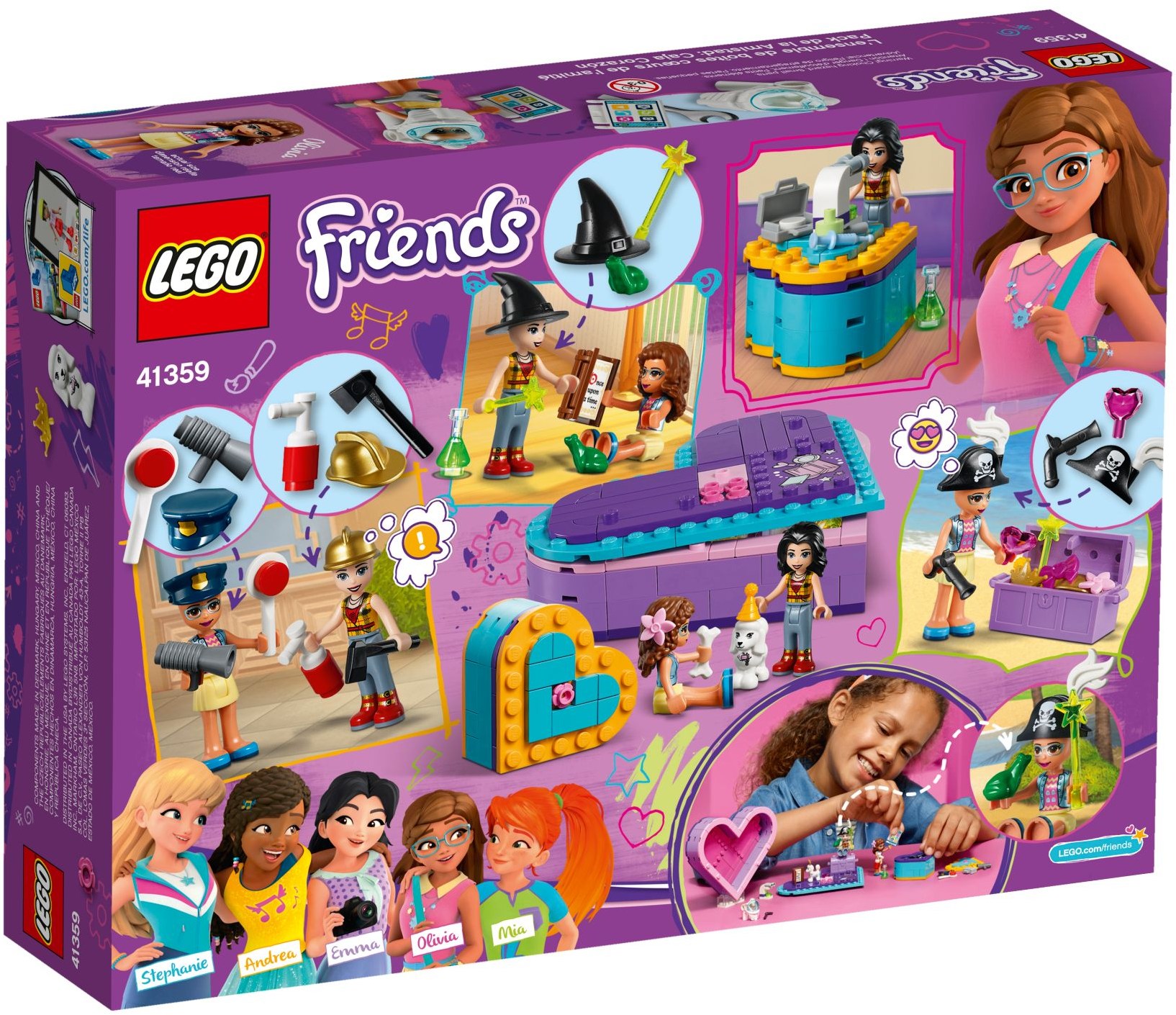 LEGO Friends 41359 Balíček srdíčkových krabiček přátelství