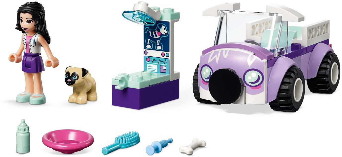 LEGO Friends 41360 Emma a mobilní veterinární klinika