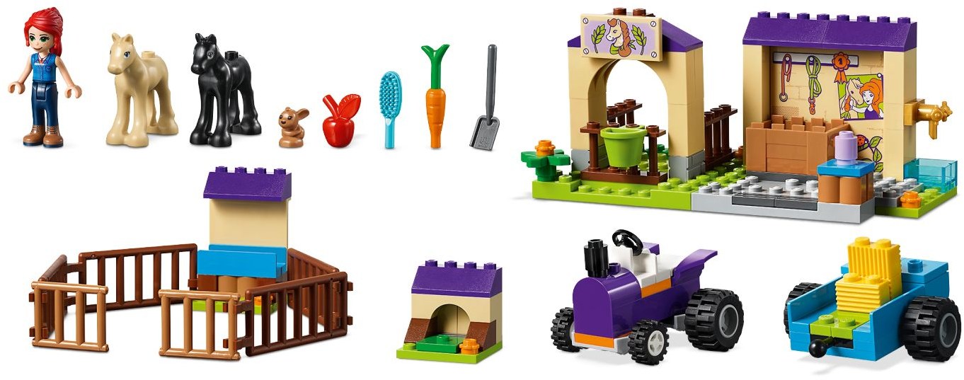 LEGO Friends 41361 Mia a stáj pro hříbata