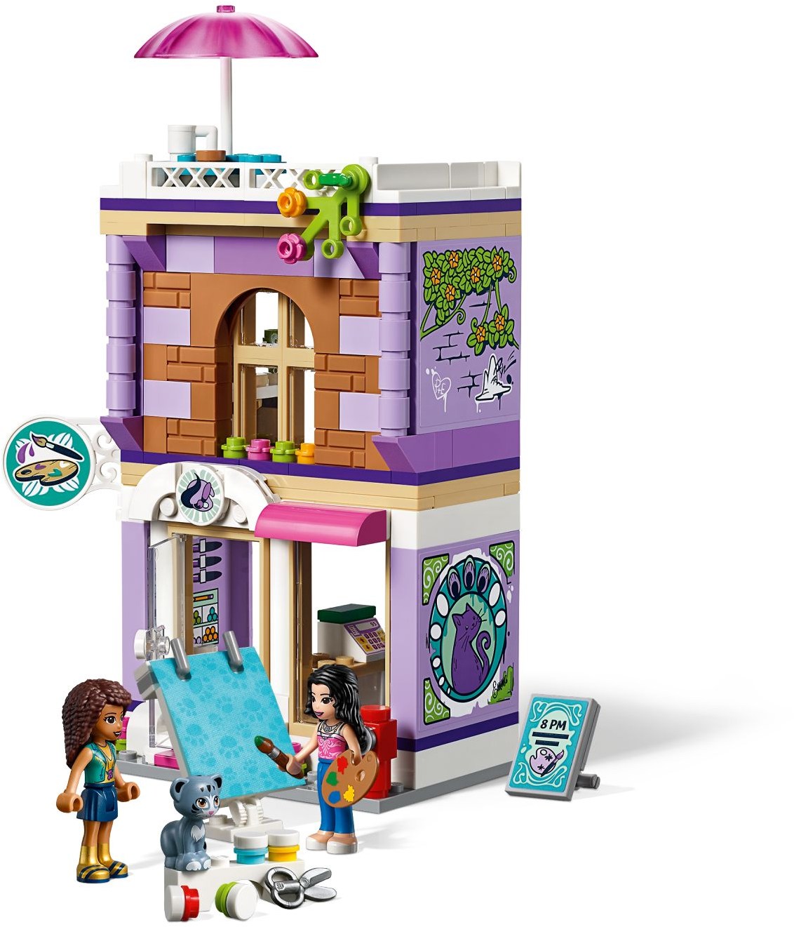 LEGO Friends 41365 Emma a umělecké studio