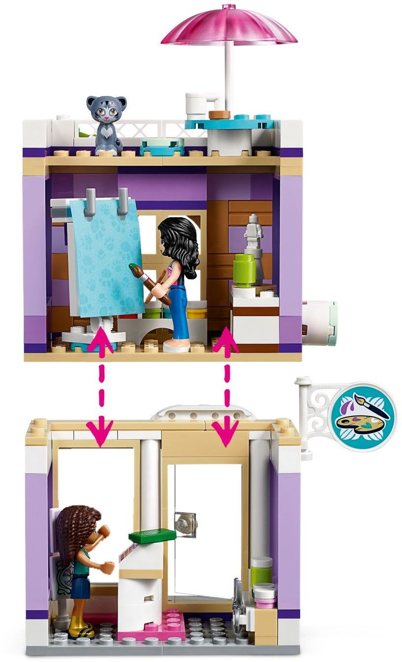 LEGO Friends 41365 Emma a umělecké studio