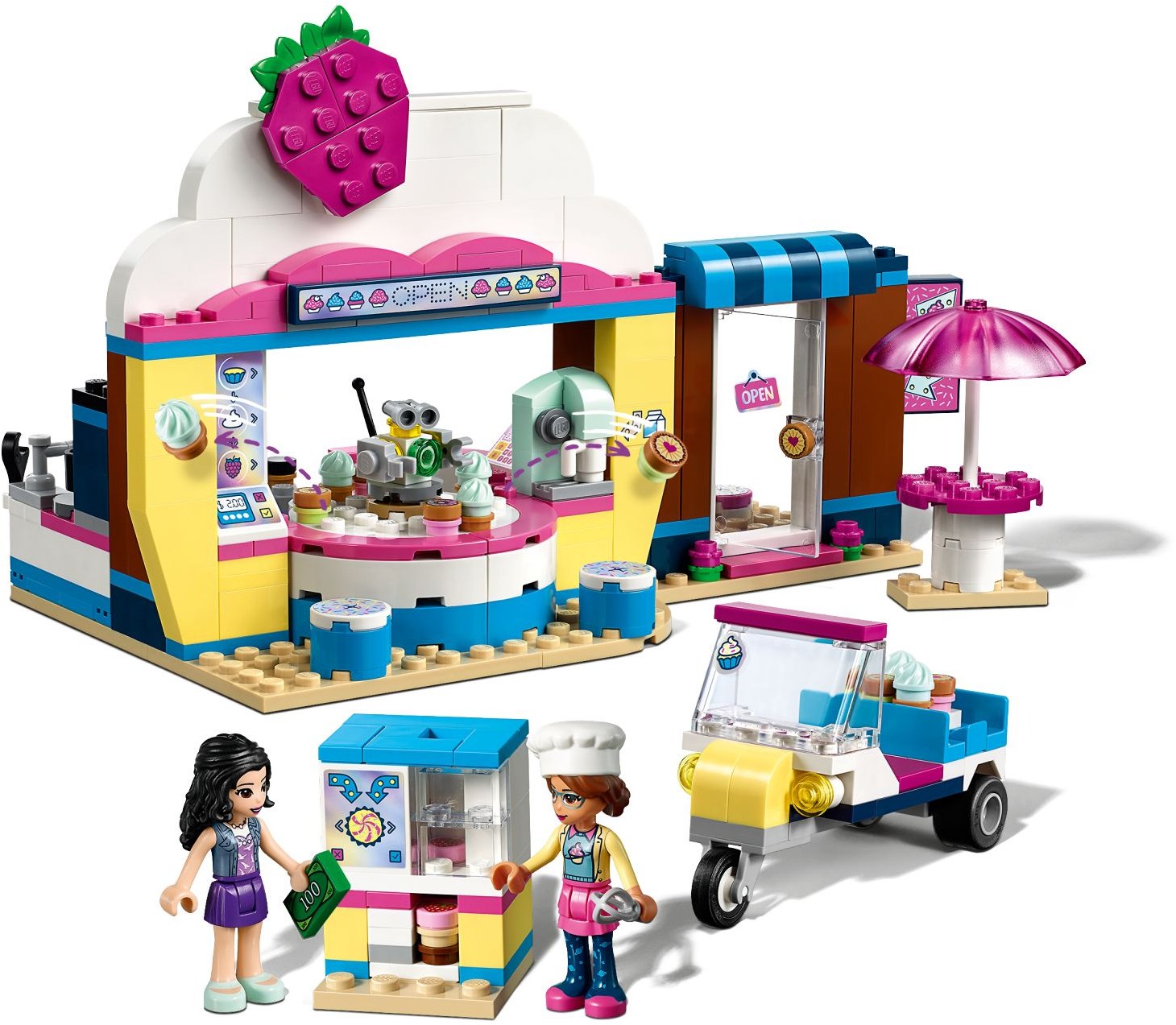 LEGO Friends 41366 Olivia a kavárna s dortíky