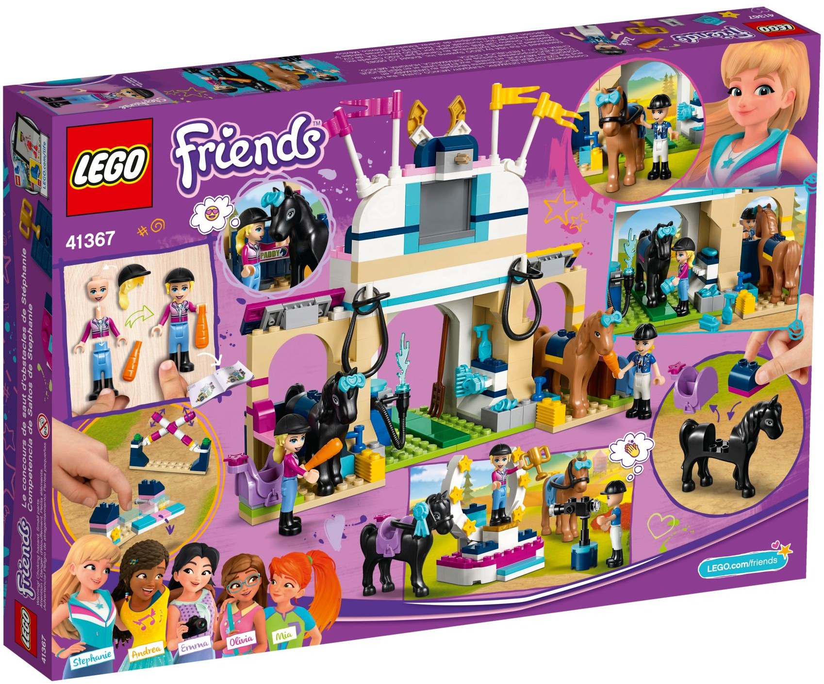 LEGO Friends 41367 Stephanie a parkurové skákání