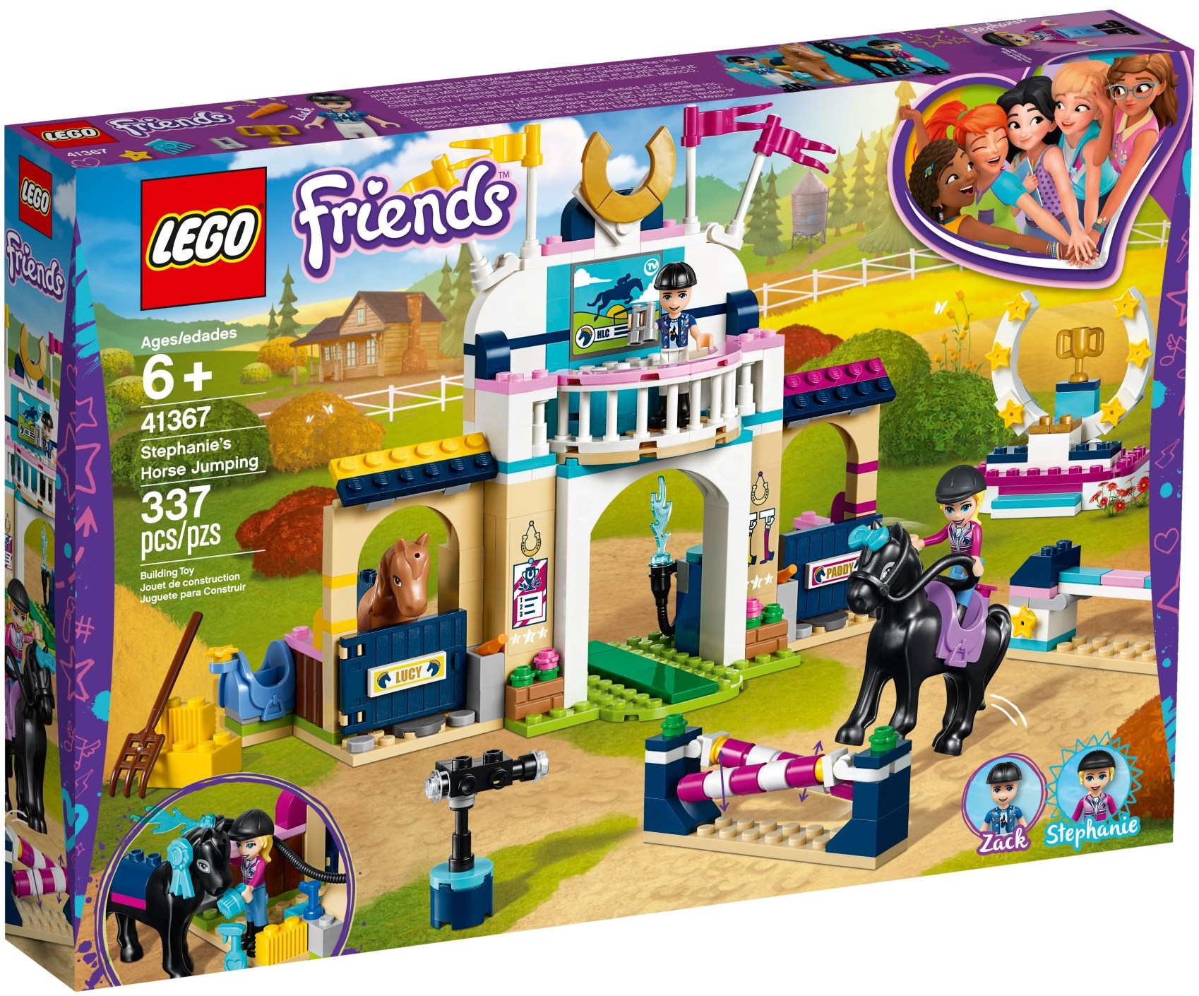 LEGO Friends 41367 Stephanie a parkurové skákání