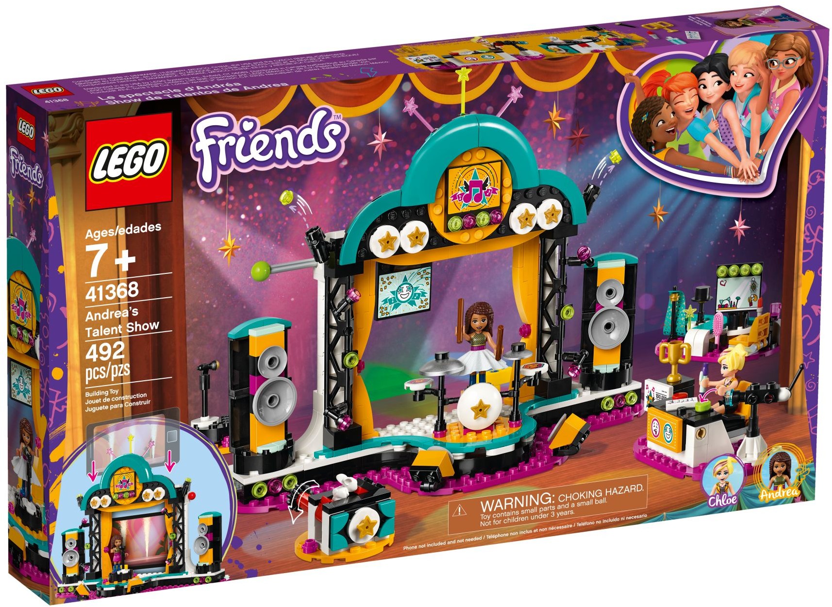 LEGO Friends 41368 Andrea a talentová show