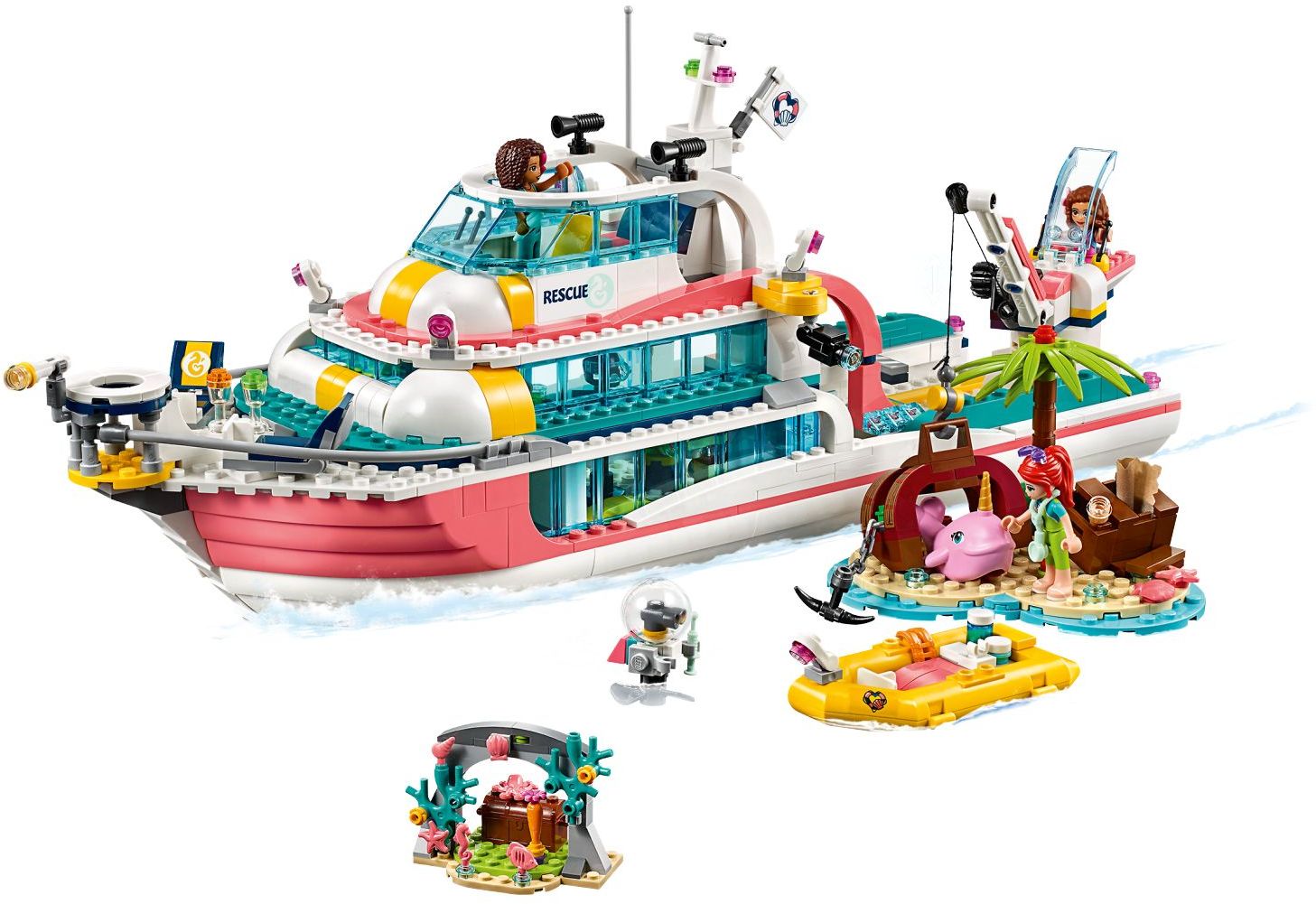 LEGO Friends 41381 Záchranný člun
