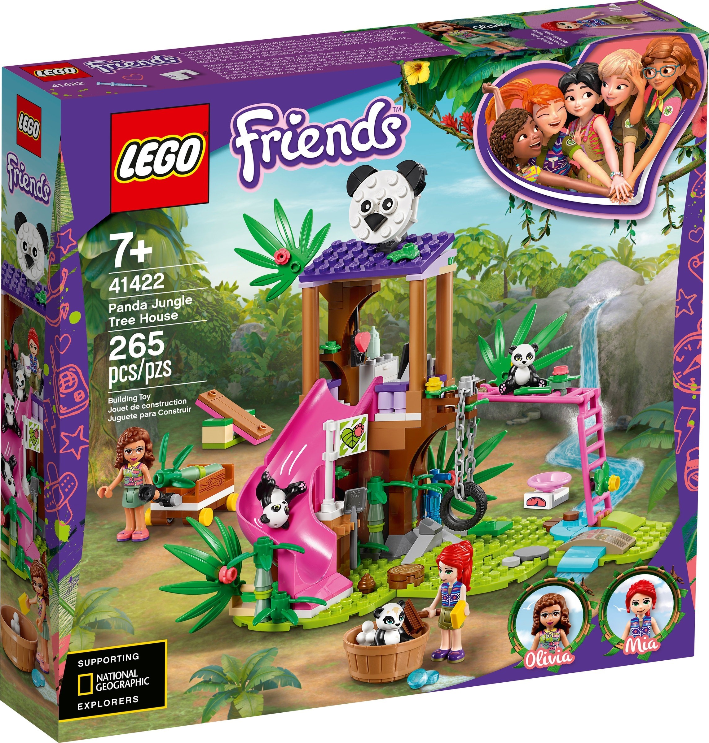 LEGO Friends 41422 Pandí domek na stromě v džungli