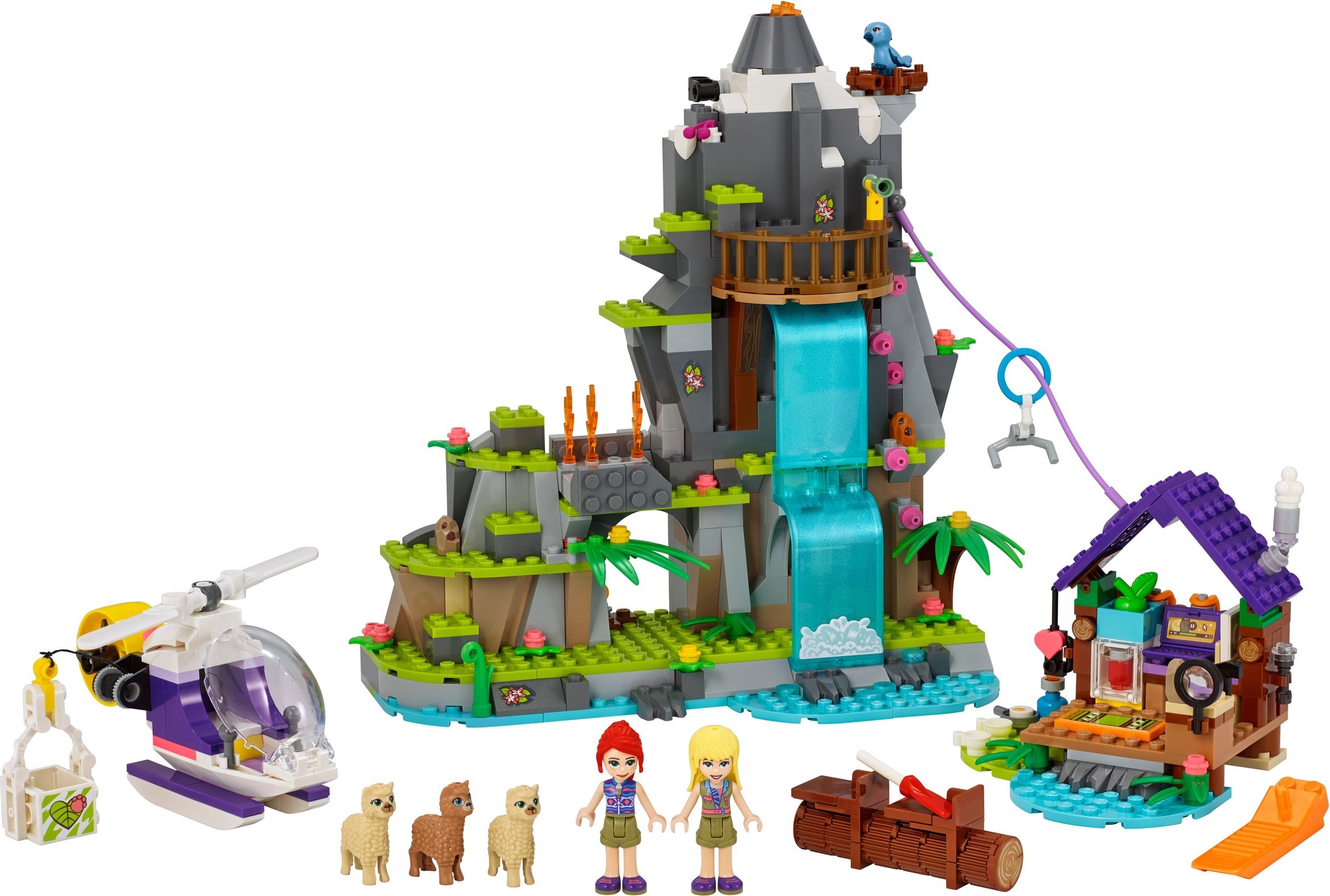 LEGO Friends 41432 Záchrana lamy na horách v džungli