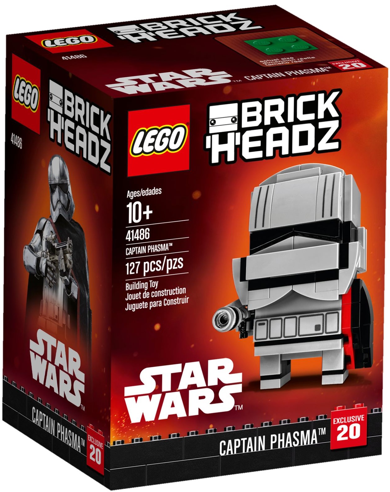 LEGO BrickHeadz 41486 Kapitánka Phasma