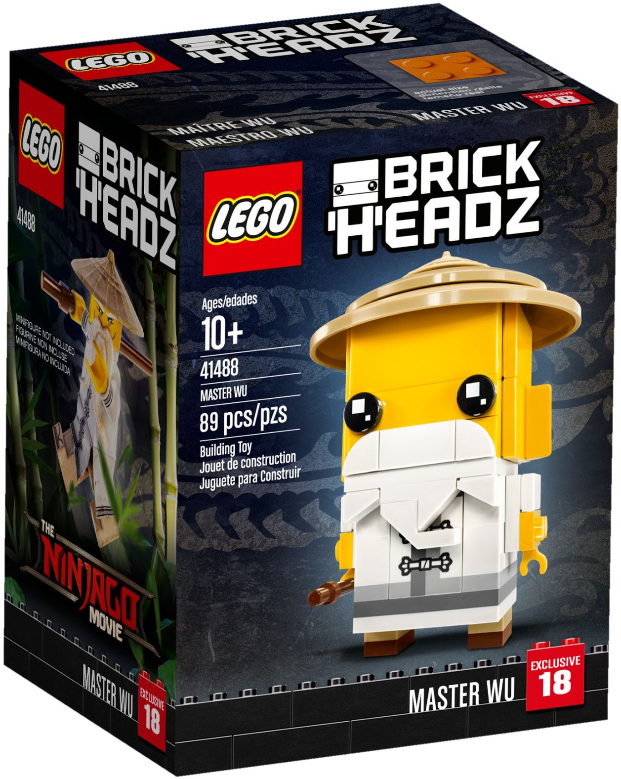 LEGO BrickHeadz 41488 Mistr Wu