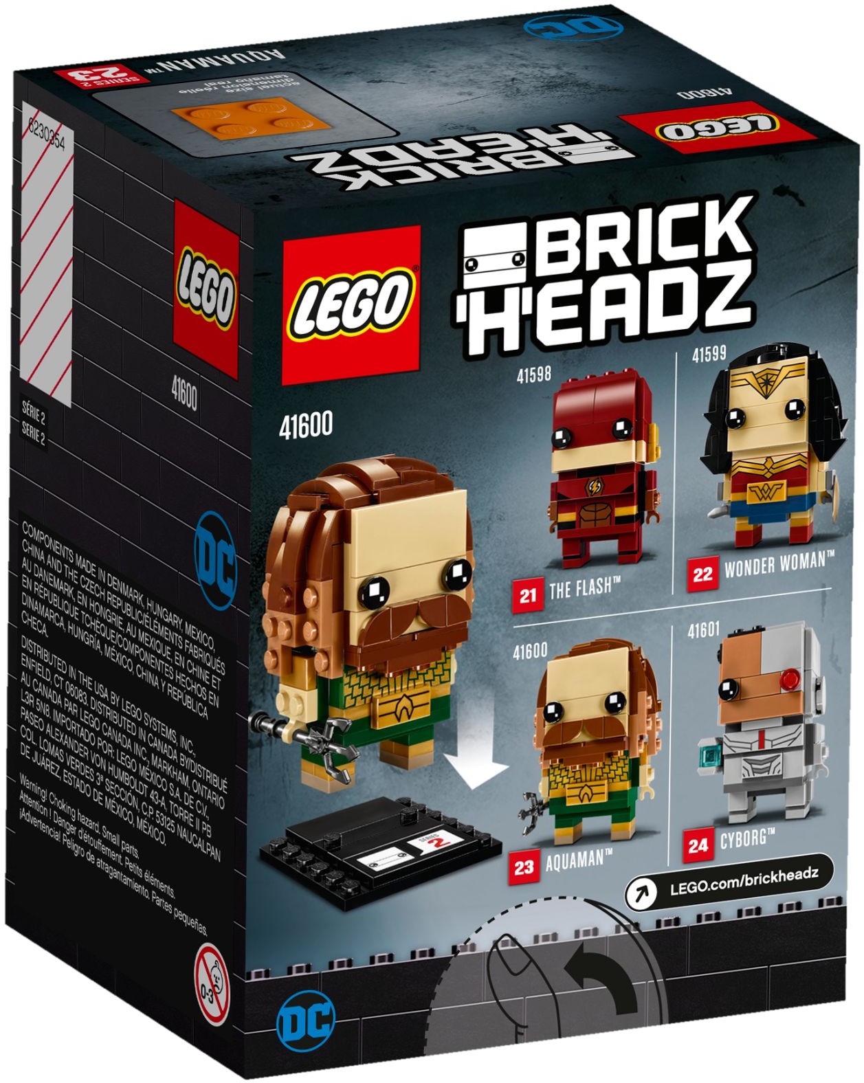 LEGO BrickHeadz 41600 Aquaman