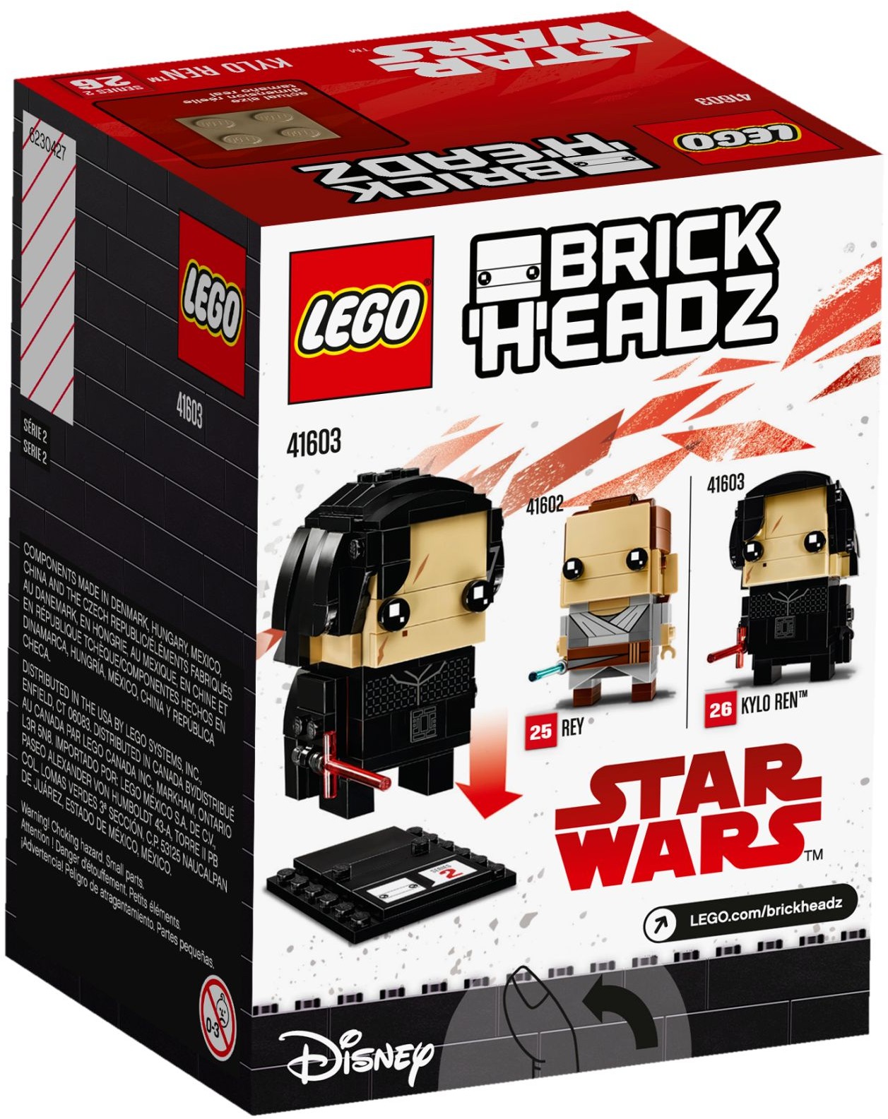 LEGO BrickHeadz 41603 Kylo Ren