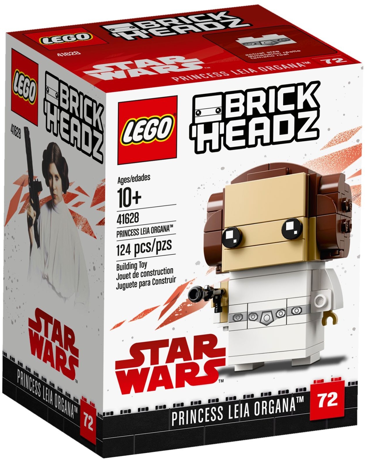 LEGO BrickHeadz 41628 Princezna Leia Organa
