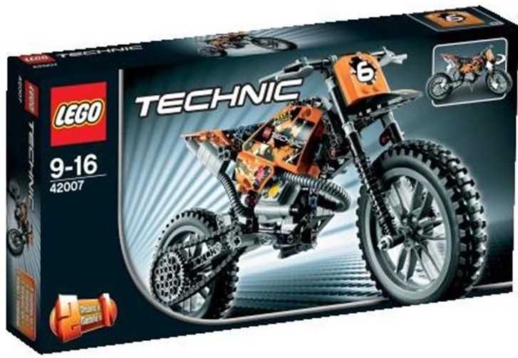 LEGO Technic 42007 Motokrosová motorka