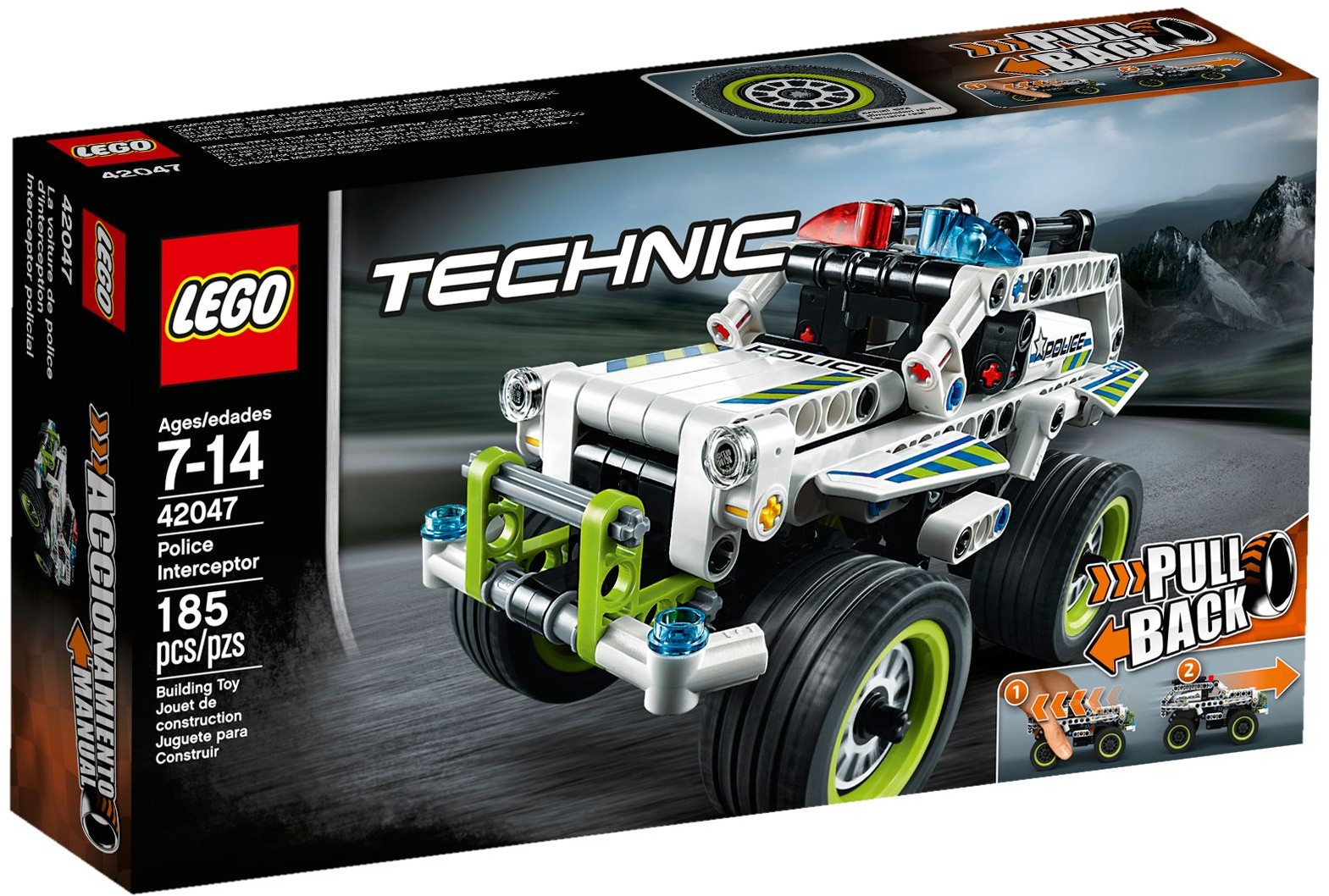 LEGO Technic 42047 Policejní zásahový vůz
