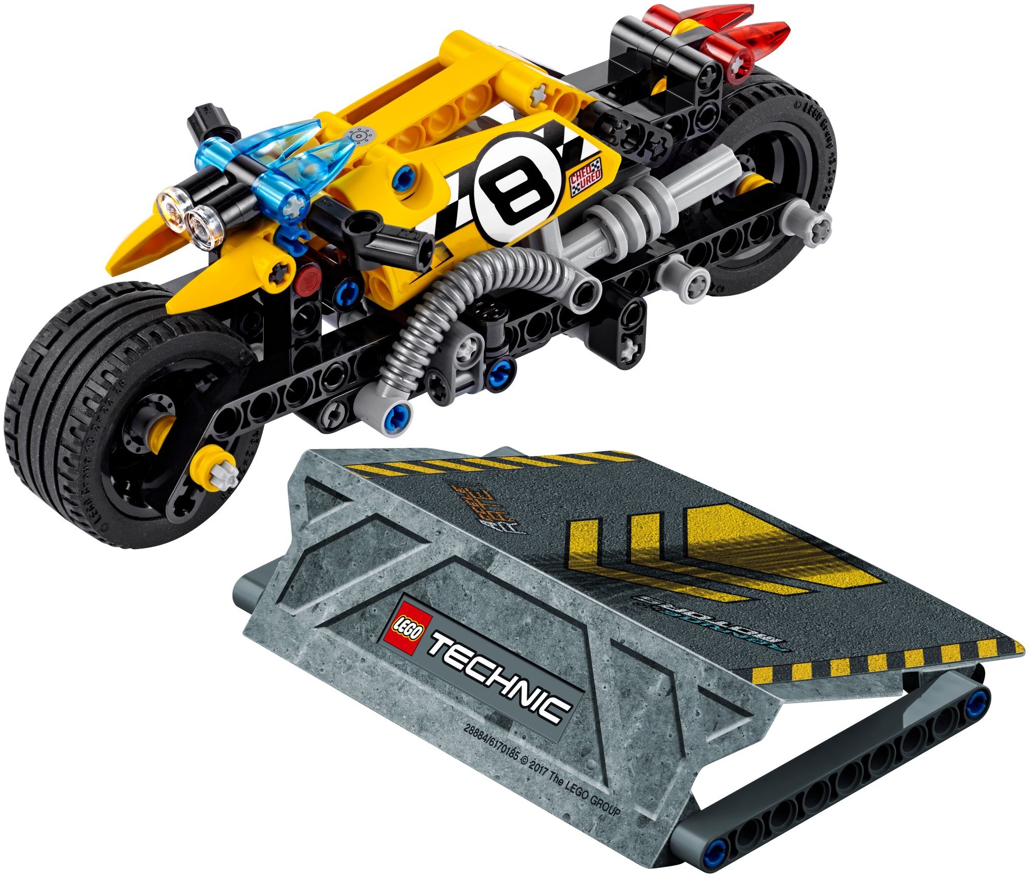 LEGO Technic 42058 Motorka pro kaskadéry