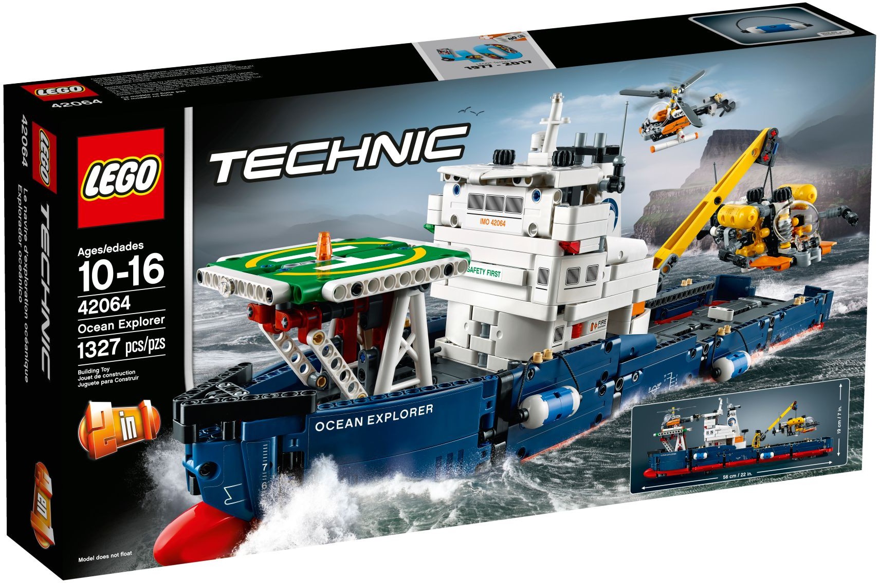 LEGO Technic 42064 Výzkumná oceánská loď