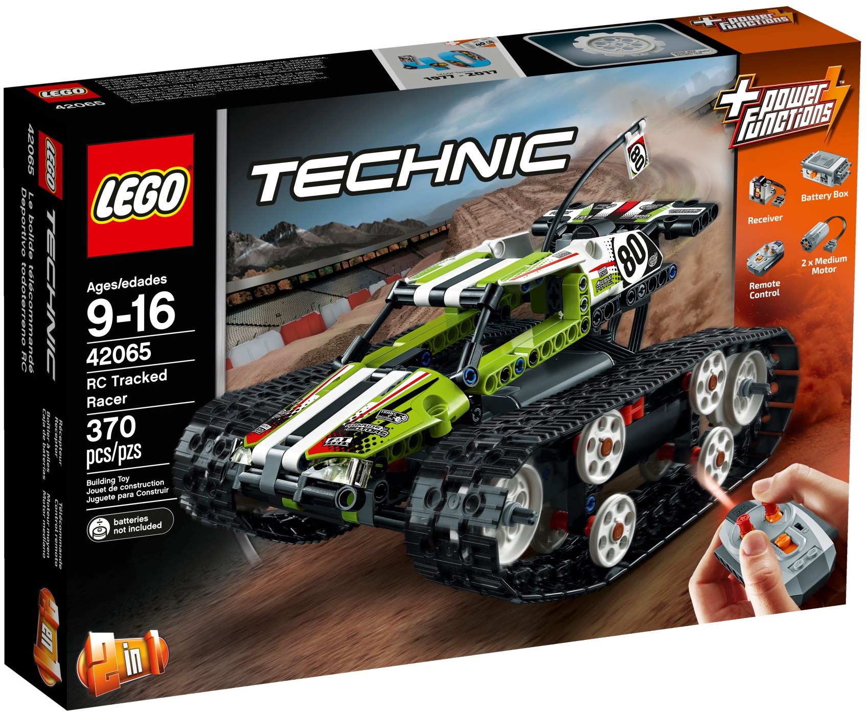 LEGO Technic 42065 RC pásový závoďák