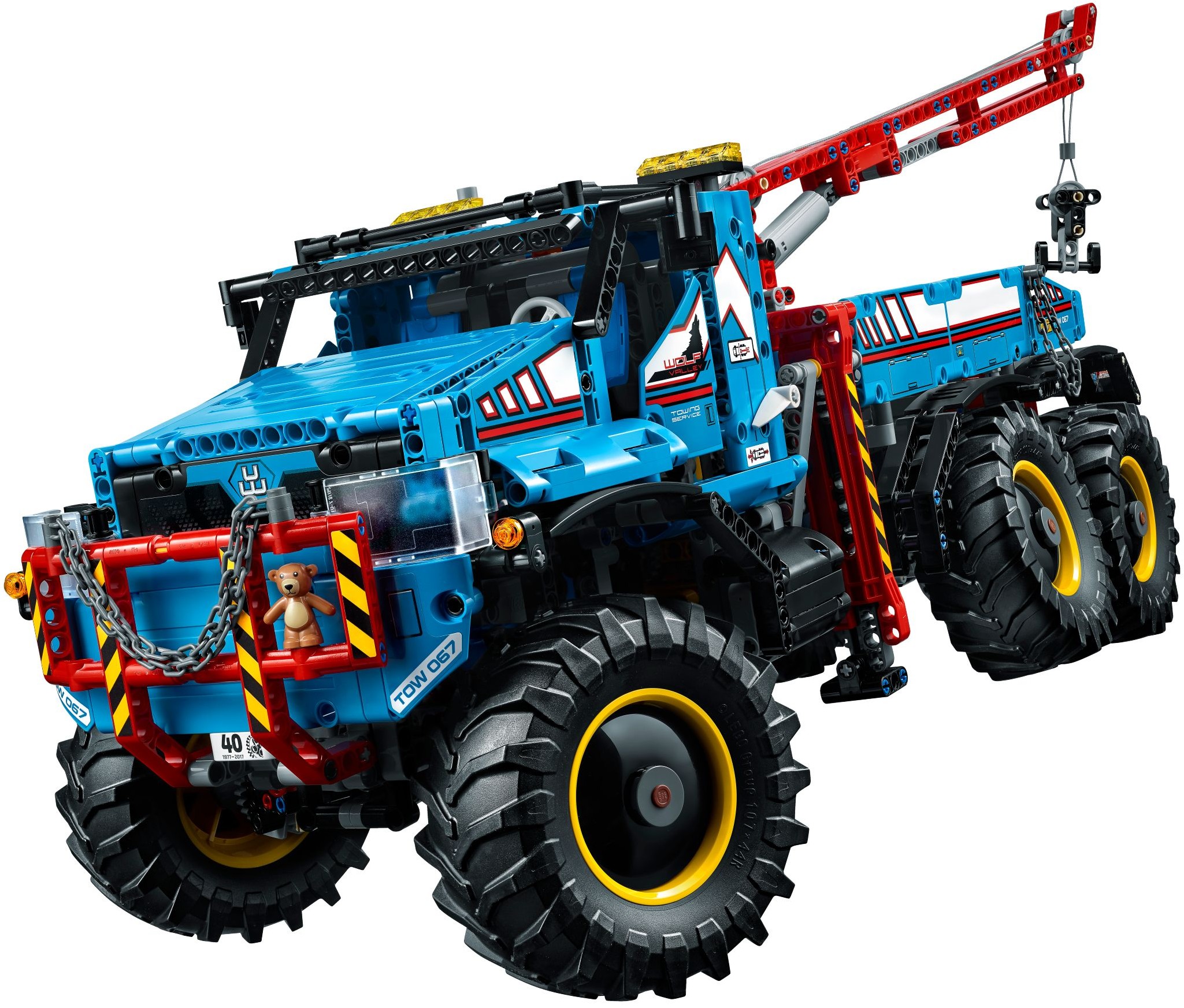 LEGO Technic 42070 Terénní odtahový vůz 6x6