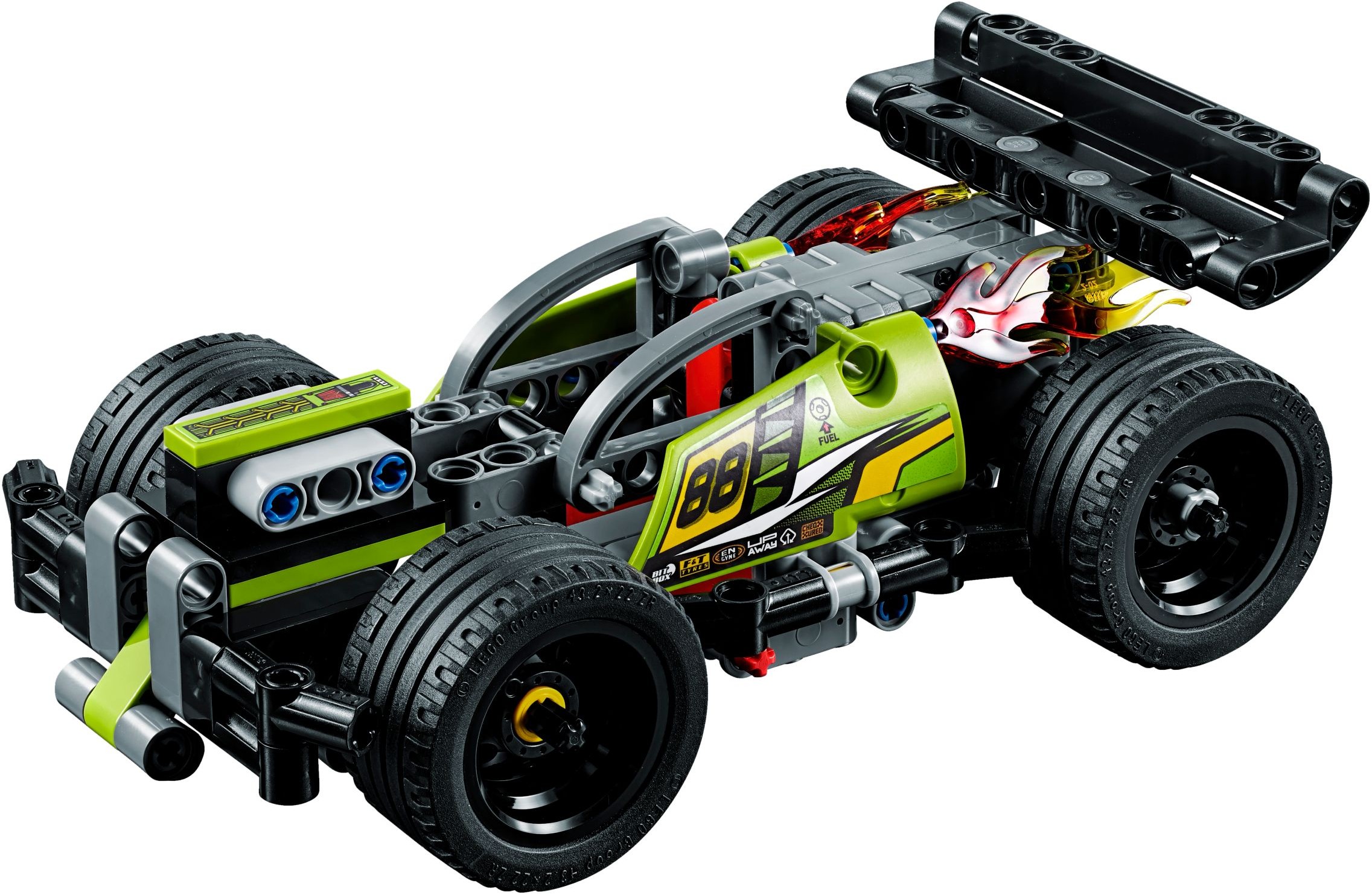 LEGO Technic 42072 Zelený závoďák
