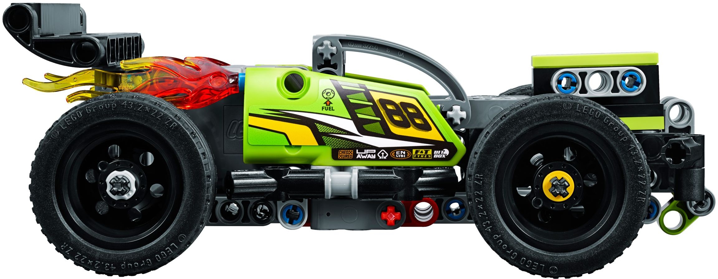 LEGO Technic 42072 Zelený závoďák