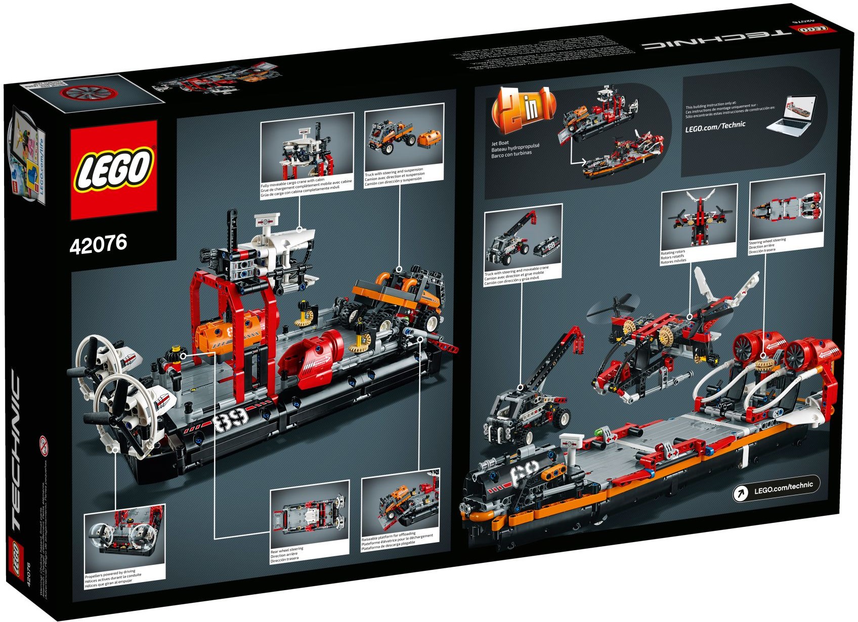 LEGO Technic 42076 Vznášedlo